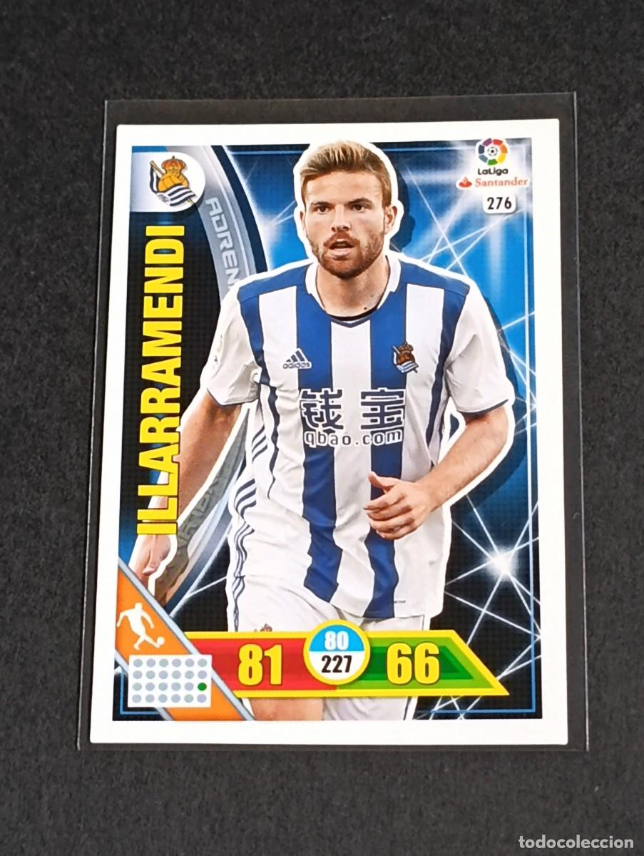 Cromos de f&uacute;tbol: ILLARRAMENDI #276 REAL SOCIEDAD - ADRENALYN XL LA LIGA SANTANDER 2016 2017 PANINI 16 17 CROMO FUTBOL