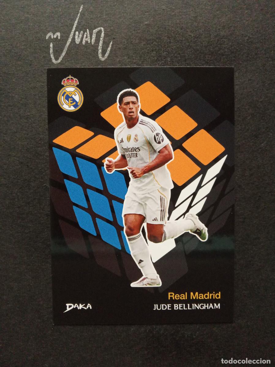 Cromos de f&uacute;tbol: GC 12 GREEN FIELD CUBE BELLINGHAM REAL MADRID INGLATERRA ⚽ DAKA &reg; TOP AUDIENCE 2025 2026 25 26