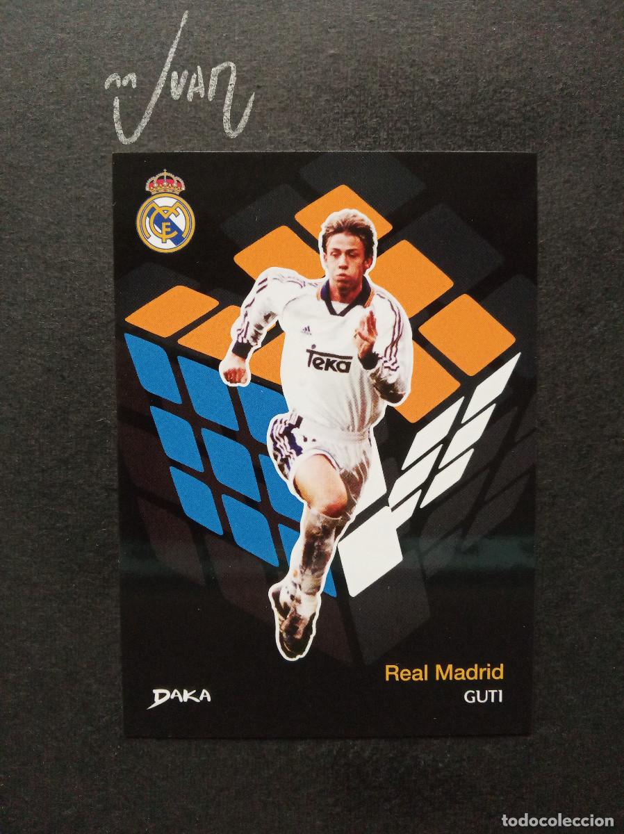 Cromos de f&uacute;tbol: GC 23 GREEN FIELD CUBE GUTI REAL MADRID ESPA&Ntilde;A ⚽ DAKA &reg; TOP AUDIENCE 2025 2026 25 26