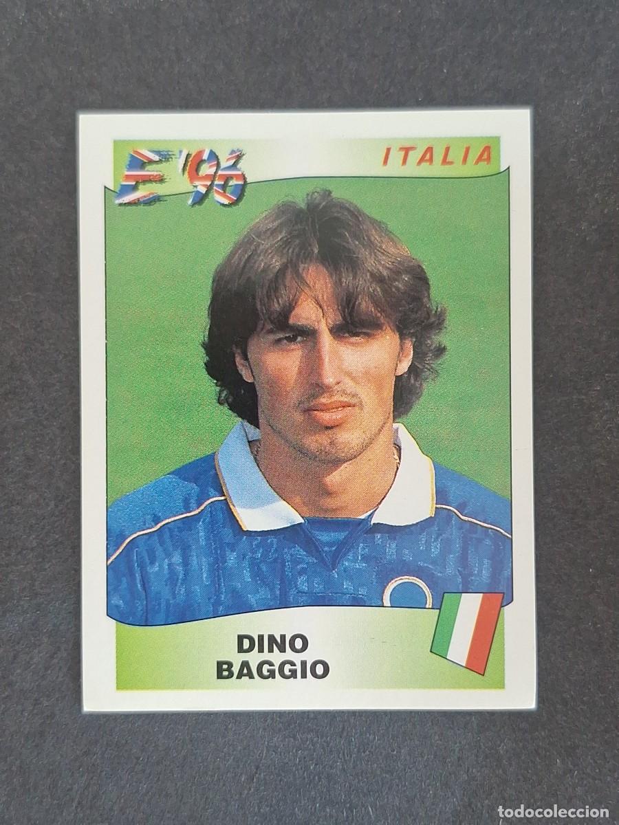 Cromos de f&uacute;tbol: L3 DINO BAGGIO SELECCION ITALIA 246 EUROCOPA 1996 EURO 96 PANINI NUNCA PEGADO SIN PEGAR