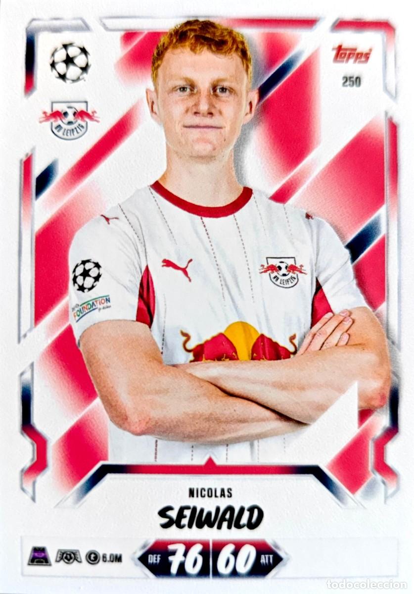 Figurine di Calcio: 250 Nicolas Seiwald - RB Leipzig - TOPPS Match Attax 2026 2027 26 27
