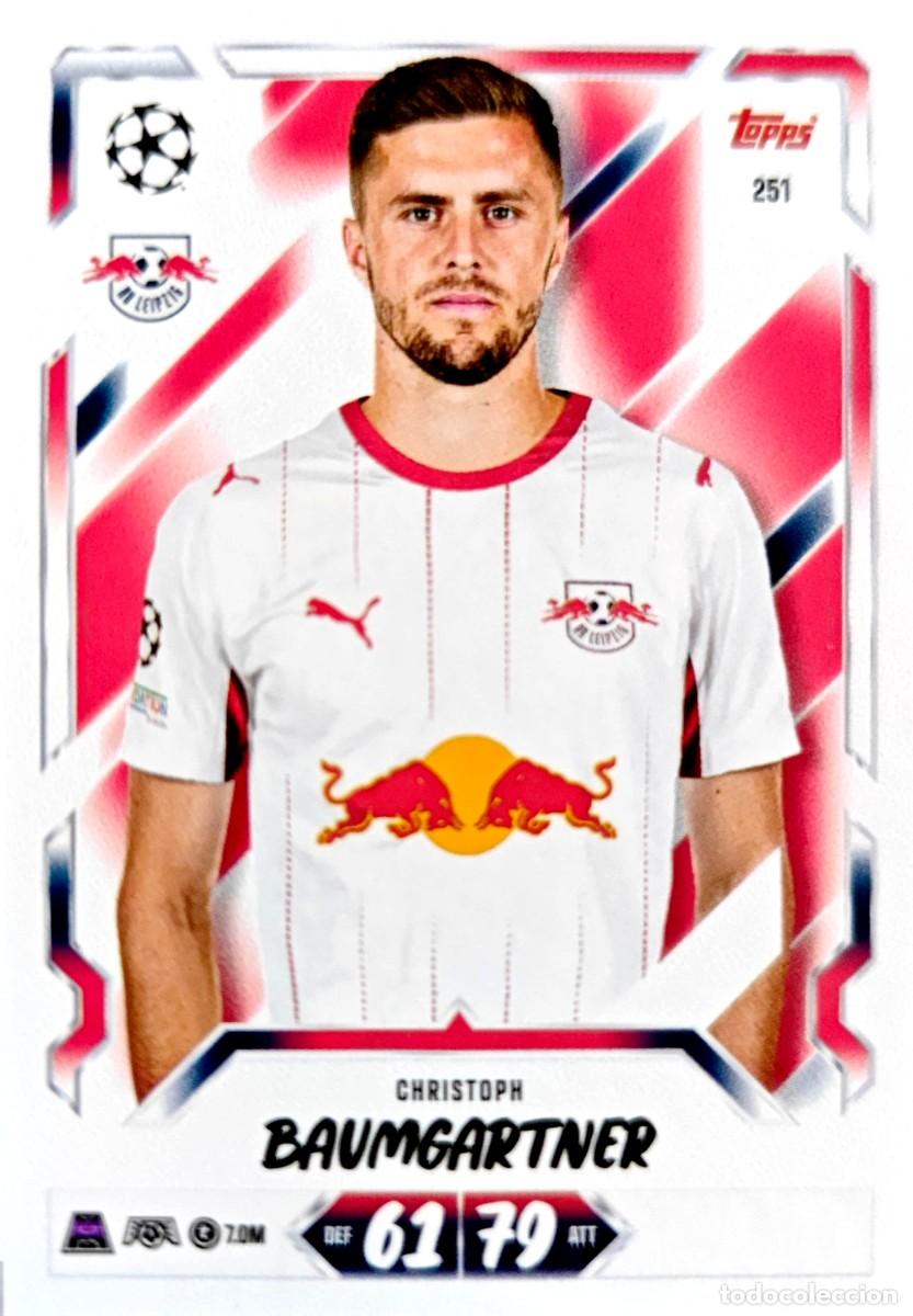 Cromos de f&uacute;tbol: 251 Christoph Baumgartner - RB Leipzig - TOPPS Match Attax 2026 2027 26 27