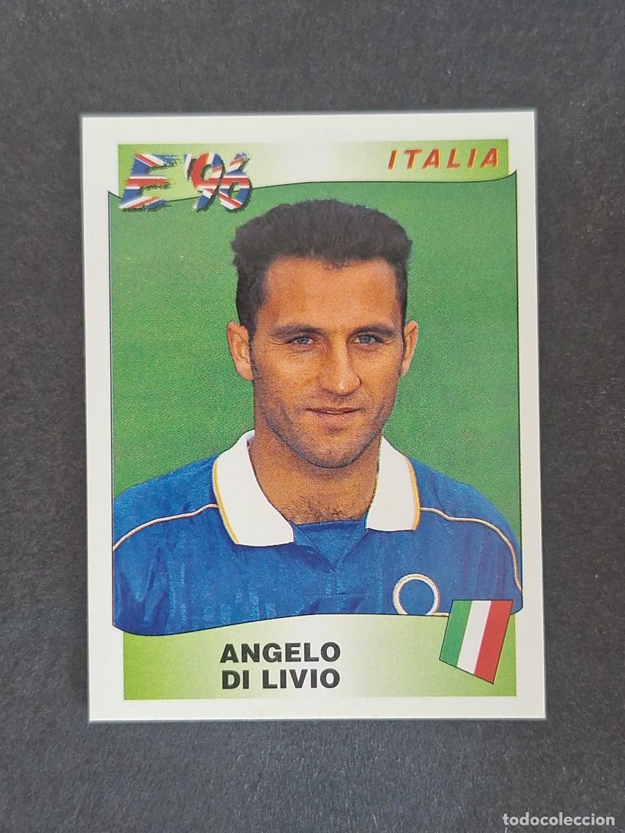 Cromos de f&uacute;tbol: L3 ANGELO DI LIVIO SELECCION ITALIA 248 EUROCOPA 1996 EURO 96 PANINI NUNCA PEGADO SIN PEGAR
