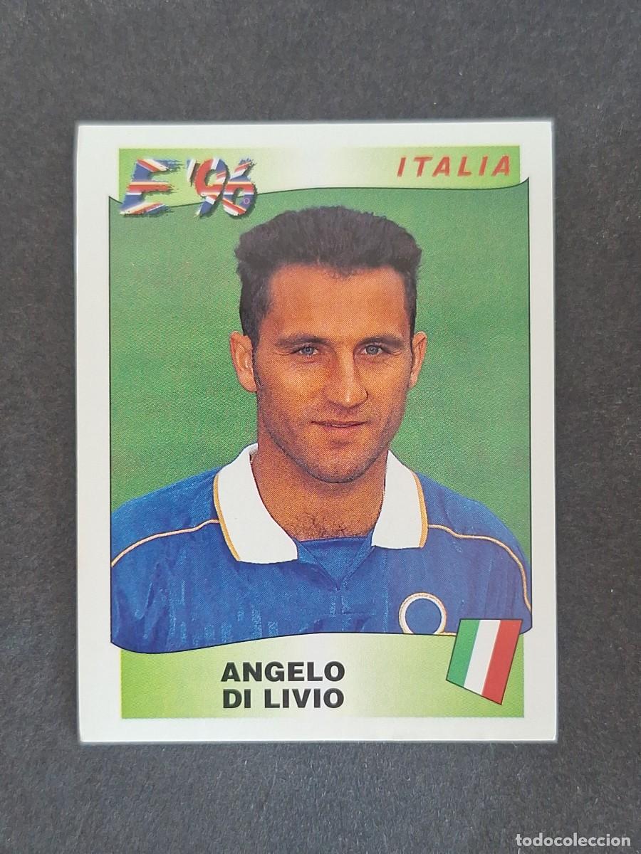 Cromos de f&uacute;tbol: L3 ANGELO DI LIVIO SELECCION ITALIA 248 EUROCOPA 1996 EURO 96 PANINI NUNCA PEGADO SIN PEGAR