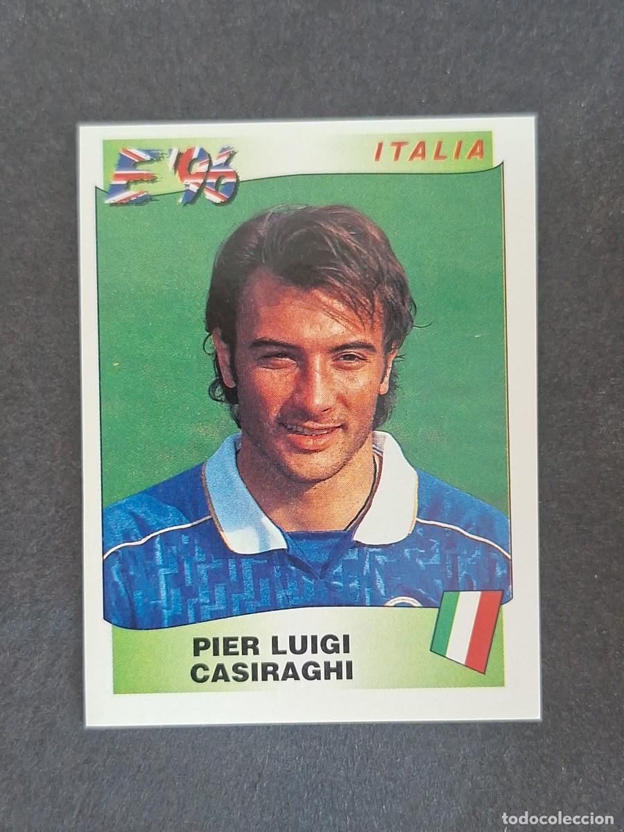 Cromos de f&uacute;tbol: L3 PIER LUIGI CASIRAGHI SELECCION ITALIA 253 EUROCOPA 1996 EURO 96 PANINI NUNCA PEGADO SIN PEGAR
