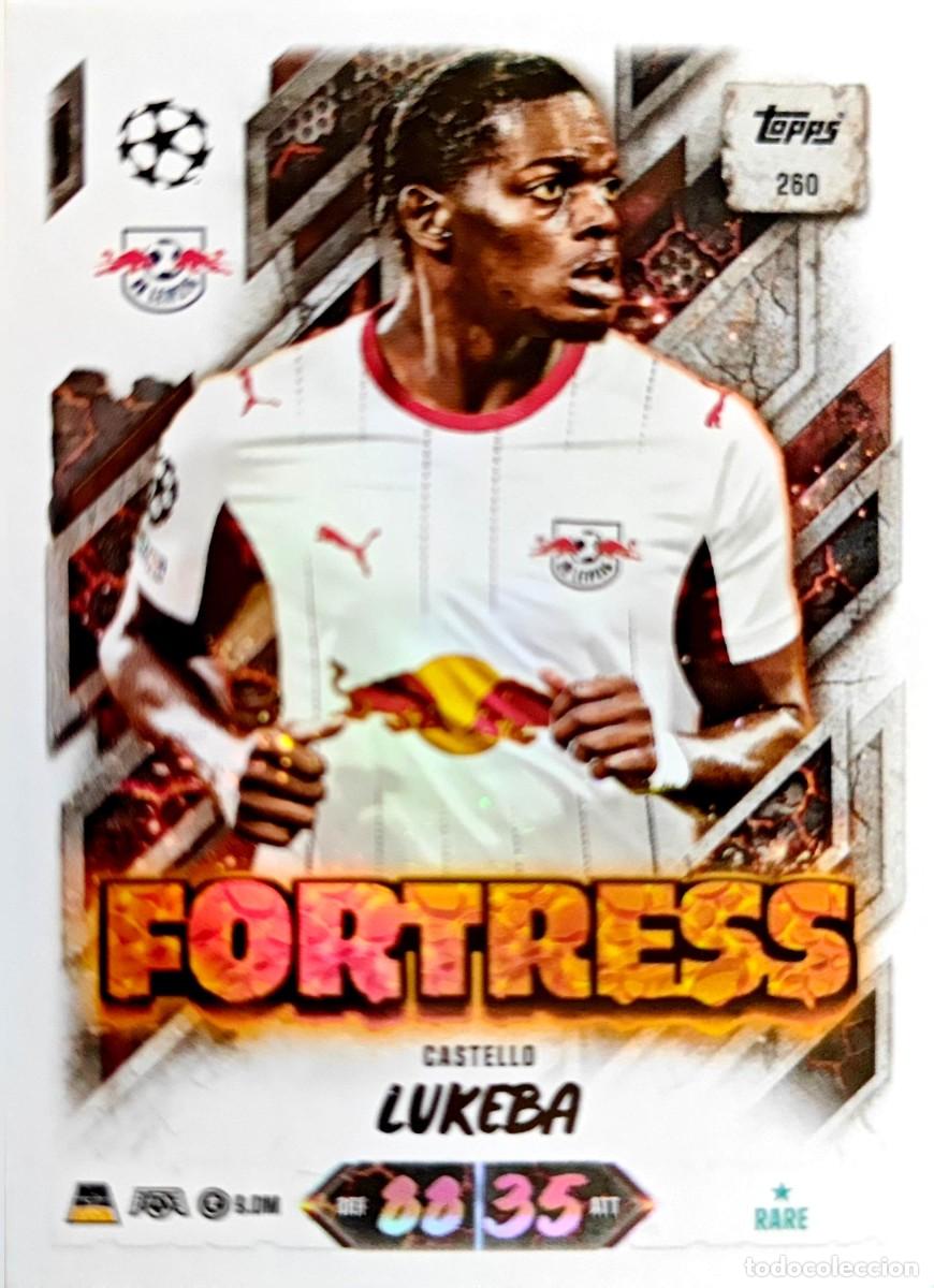 Cromos de f&uacute;tbol: 260 Castello Lukeba - RB Leipzig - FORTRESS - TOPPS Match Attax 2026 2027 26 27
