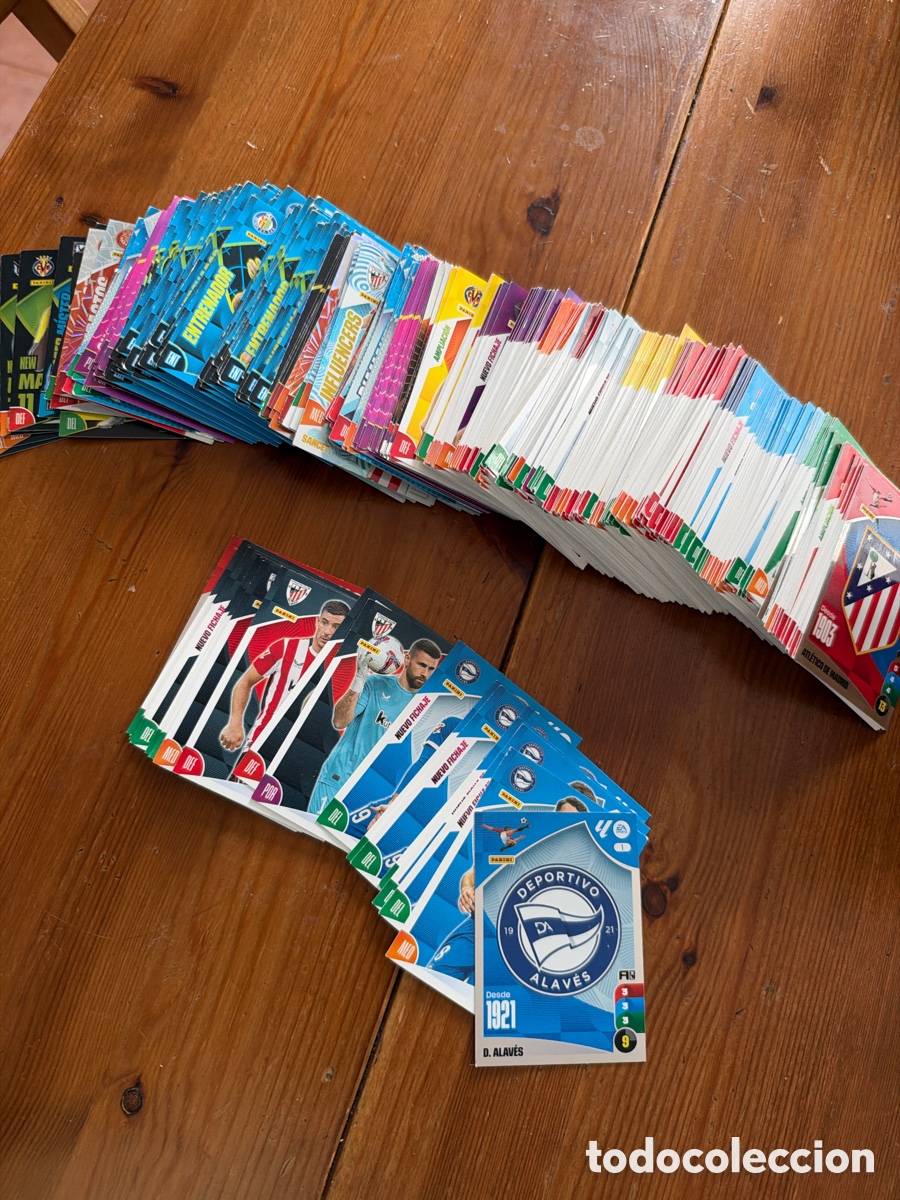 Cromos de f&uacute;tbol: Lote Cromis Adrenalyn 2024 25