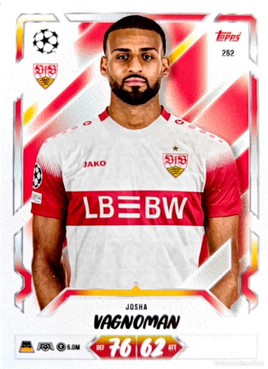 Cromos de f&uacute;tbol: 262 Josha Vagnoman - VfB Stuttgart - TOPPS Match Attax 2026 2027 26 27