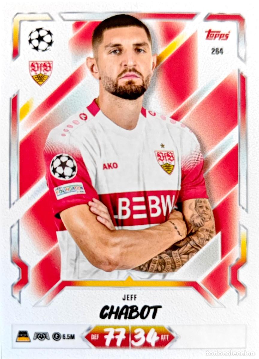 Cromos de f&uacute;tbol: 264 Jeff Chabot - VfB Stuttgart - TOPPS Match Attax 2026 2027 26 27
