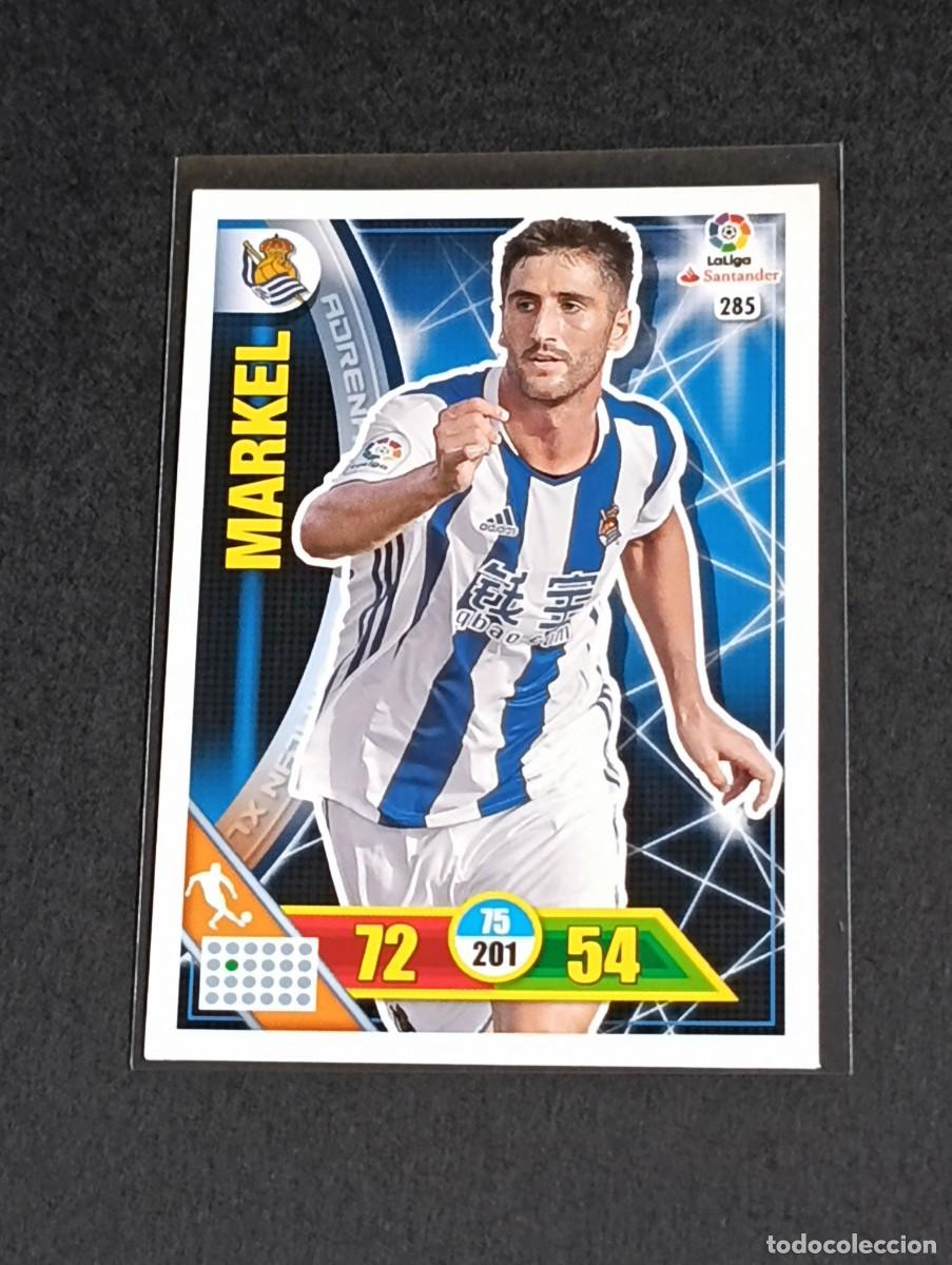 Cromos de f&uacute;tbol: MARKEL #285 REAL SOCIEDAD - ADRENALYN XL LA LIGA SANTANDER 2016 2017 - PANINI 16 17 CROMO F&Uacute;TBOL
