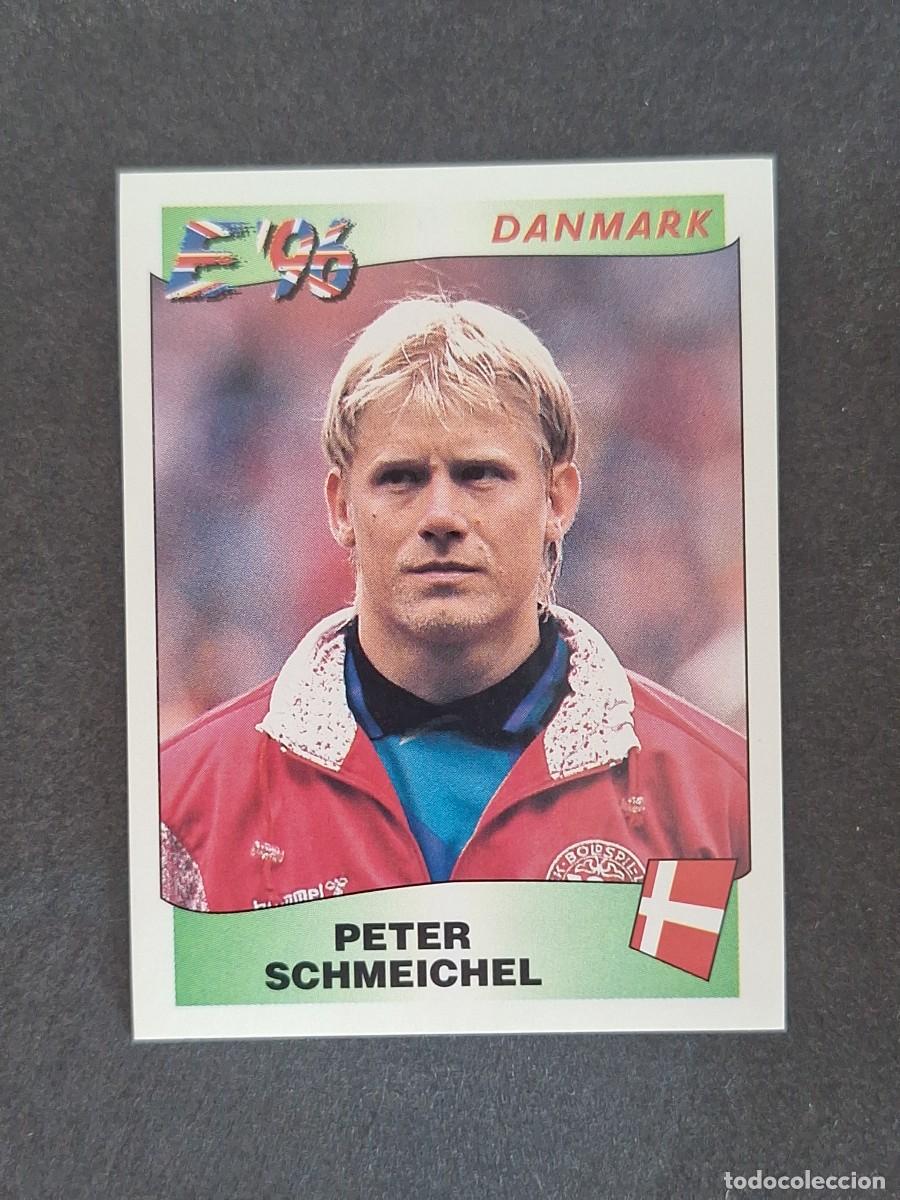 Cromos de f&uacute;tbol: L3 PETER SCHMEICHEL SELECCION DINAMARCA 277 EUROCOPA 1996 EURO 96 PANINI NUNCA PEGADO SIN PEGAR