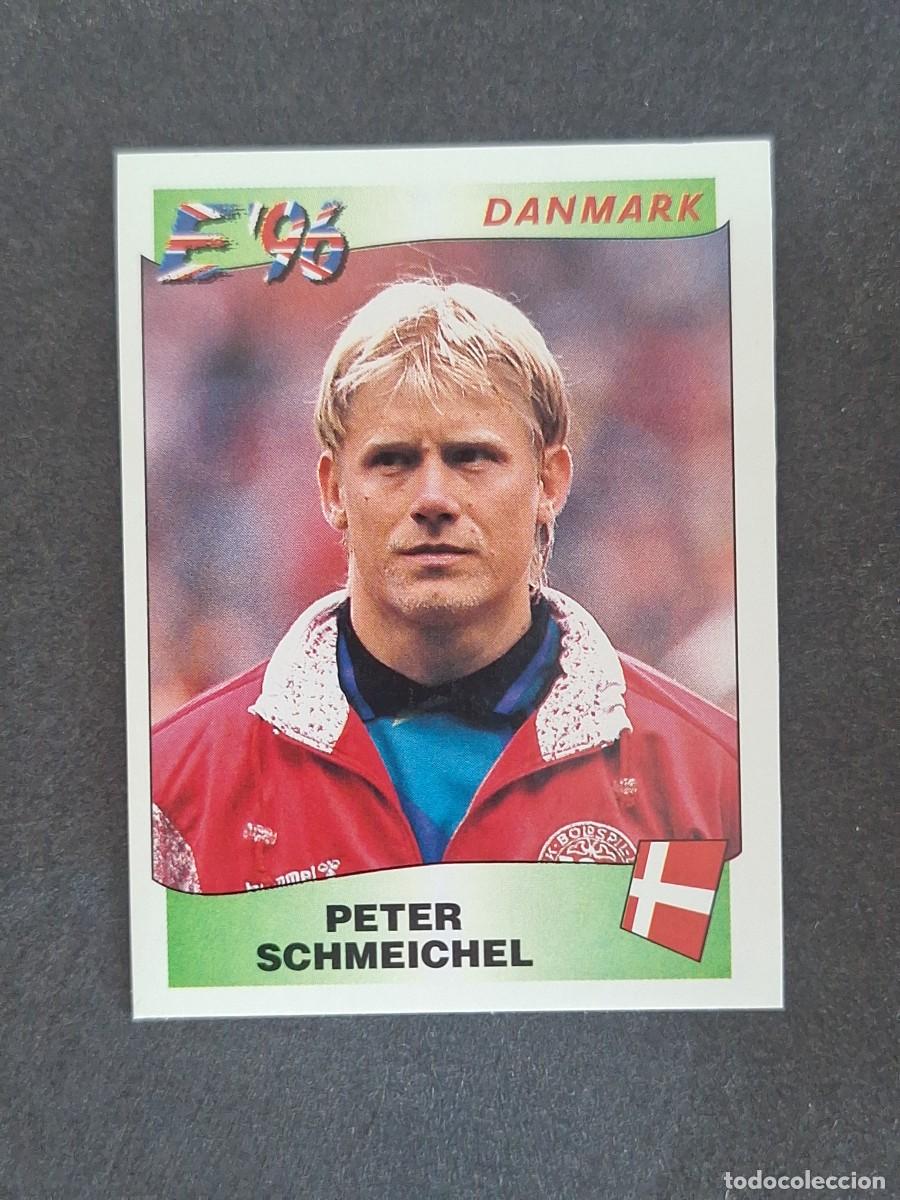 Cromos de f&uacute;tbol: L3 PETER SCHMEICHEL SELECCION DINAMARCA 277 EUROCOPA 1996 EURO 96 PANINI NUNCA PEGADO SIN PEGAR
