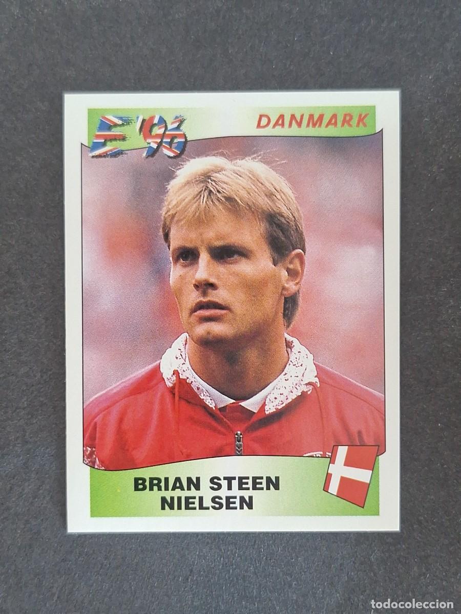 Cromos de f&uacute;tbol: L3 BRIAN STEEN NIELSEN SELECCION DINAMARCA 285 EUROCOPA 1996 EURO 96 PANINI NUNCA PEGADO SIN PEGAR