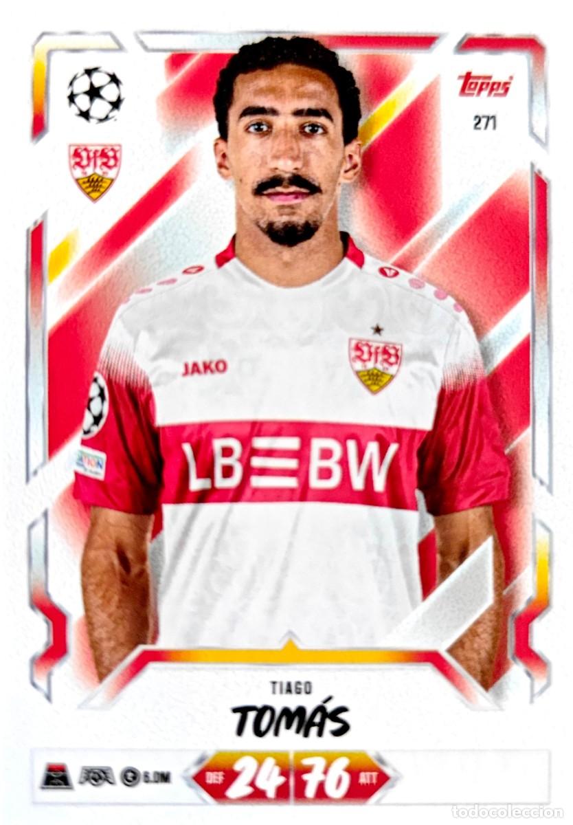Cromos de f&uacute;tbol: 271 Tiago Tomas - VfB Stuttgart - TOPPS Match Attax 2026 2027 26 27
