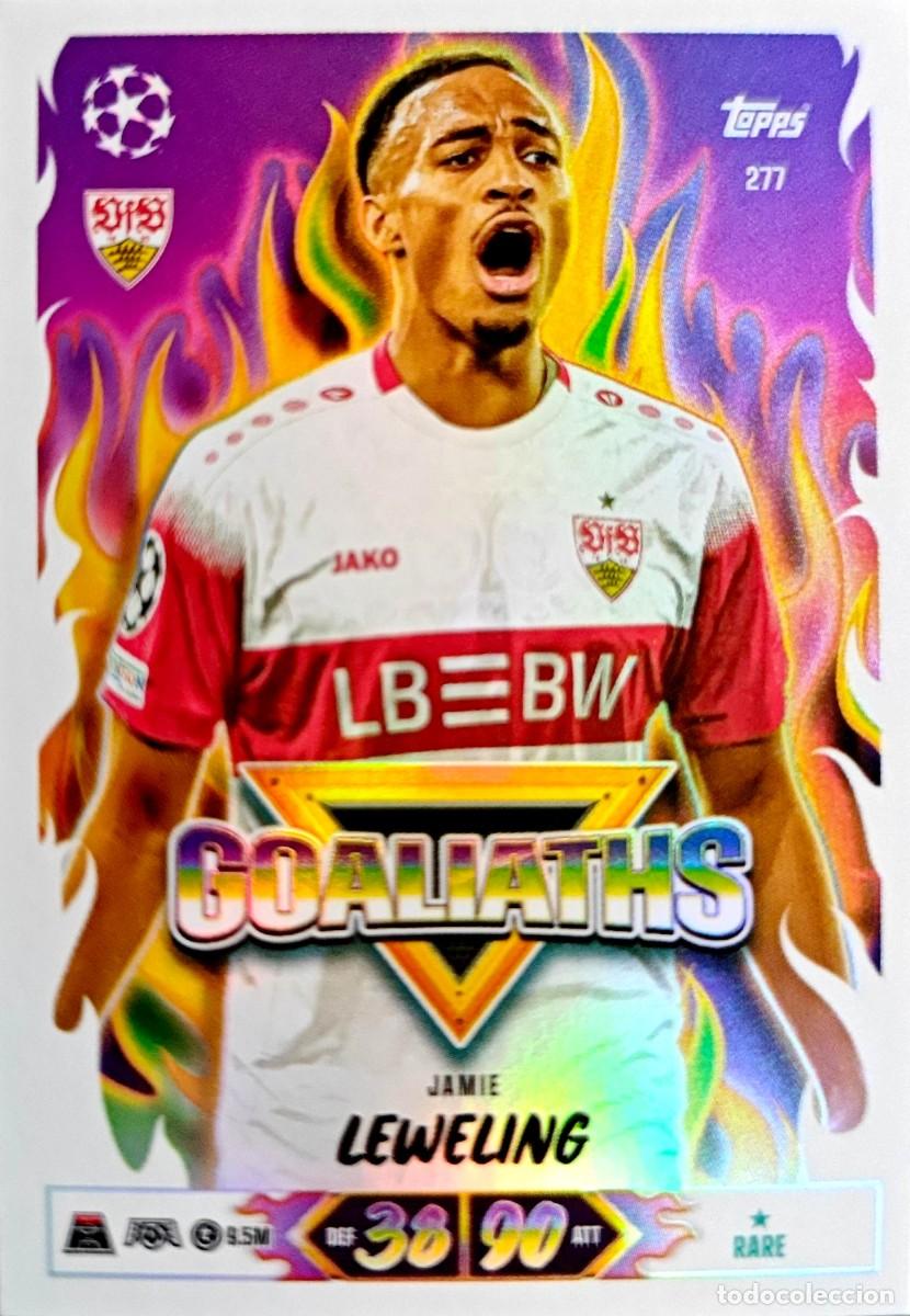 Cromos de f&uacute;tbol: 277 Jamie Leweling - VfB Stuttgart - GOALIATHS - TOPPS Match Attax 2026 2027 26 27