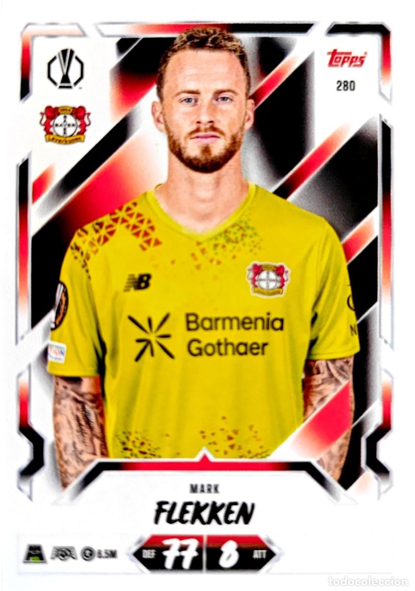 Cromos de f&uacute;tbol: 280 Mark Flekken - Bayer 04 Leverkusen - TOPPS Match Attax 2026 2027 26 27