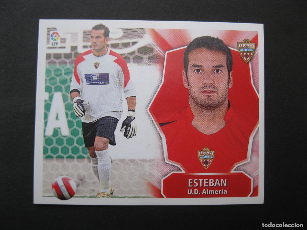Cromos de f&uacute;tbol: ESTEBAN (U.D. ALMERIA) - CAMPEONATO DE LIGA 08/09 - EDICIONES ESTE - NUNCA PEGADO.