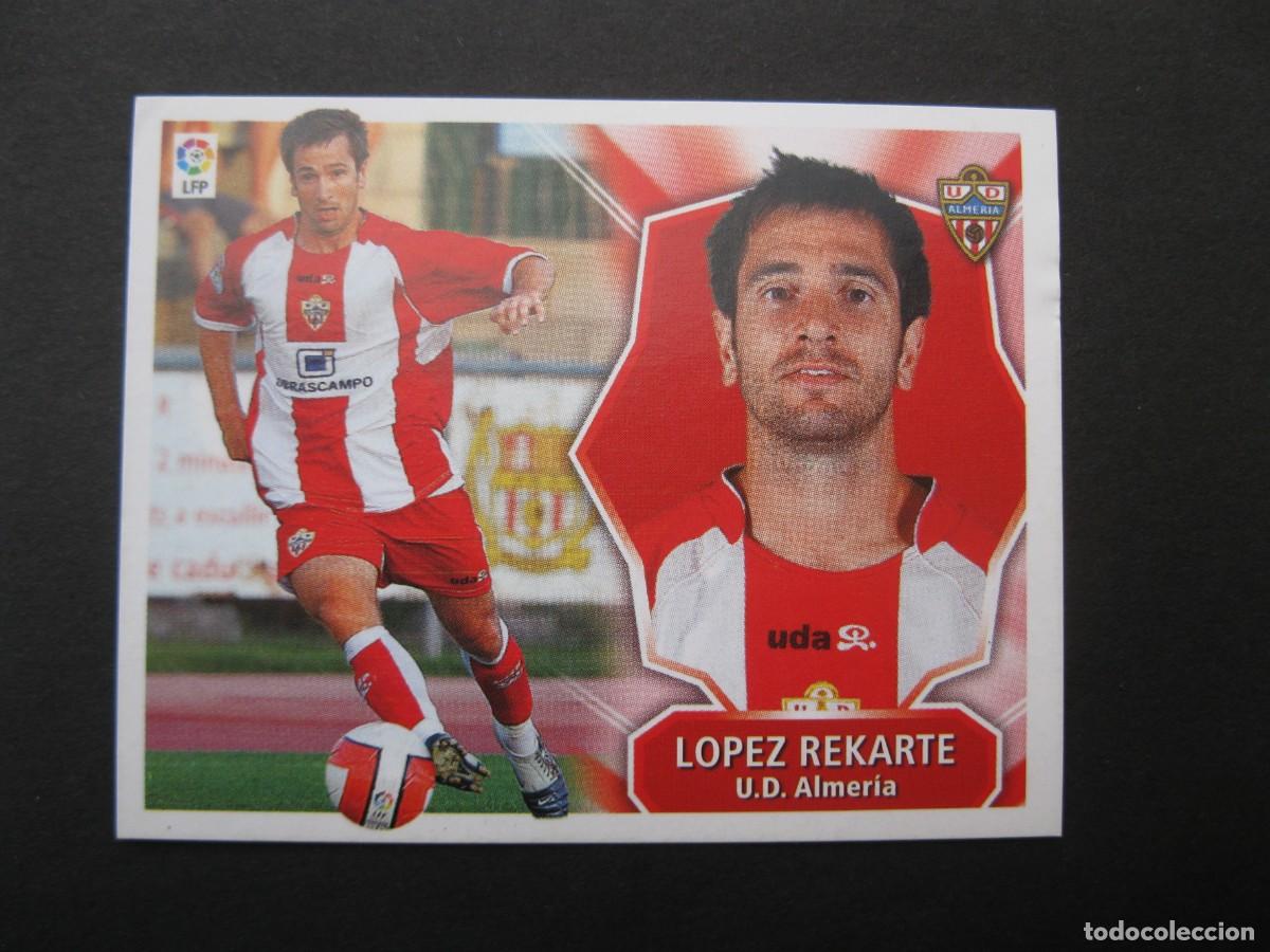Cromos de f&uacute;tbol: LOPEZ REKARTE (U.D. ALMERIA) - CAMPEONATO DE LIGA 08/09 - EDICIONES ESTE - NUNCA PEGADO.