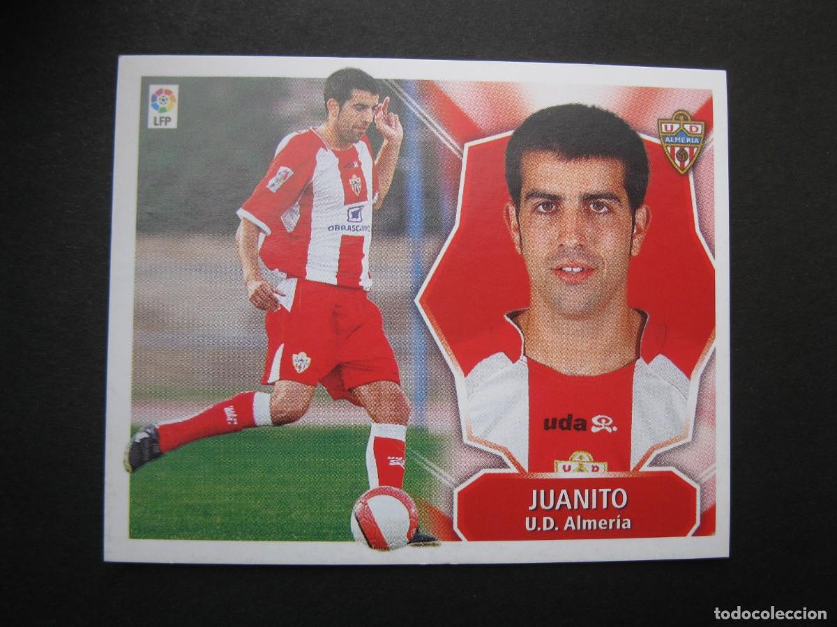 Cromos de f&uacute;tbol: JUANITO (U.D. ALMERIA) - CAMPEONATO DE LIGA 08/09 - EDICIONES ESTE - NUNCA PEGADO.