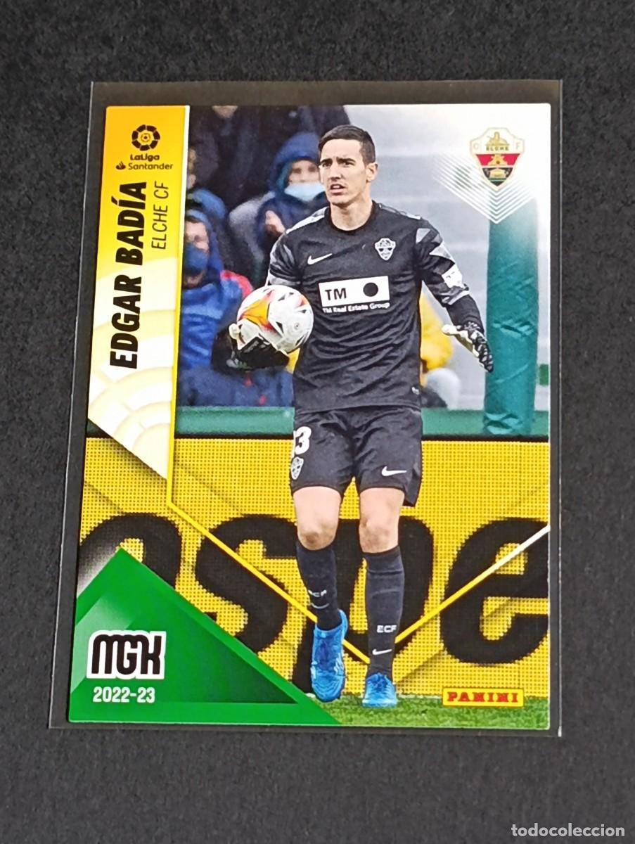 Cromos de f&uacute;tbol: EDGAR BAD&Iacute;A #137 ELCHE CF - MEGACRACKS LA LIGA SANTANDER 2022 2023 - PANINI MGK 22 23 CROMO FUTBOL