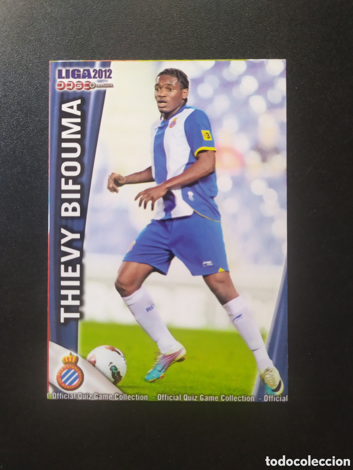 Cromos de f&uacute;tbol: Mundicromo fichas Liga 2011 2012 11 12 Thievy Bifouma n&deg; 209 Espanyol
