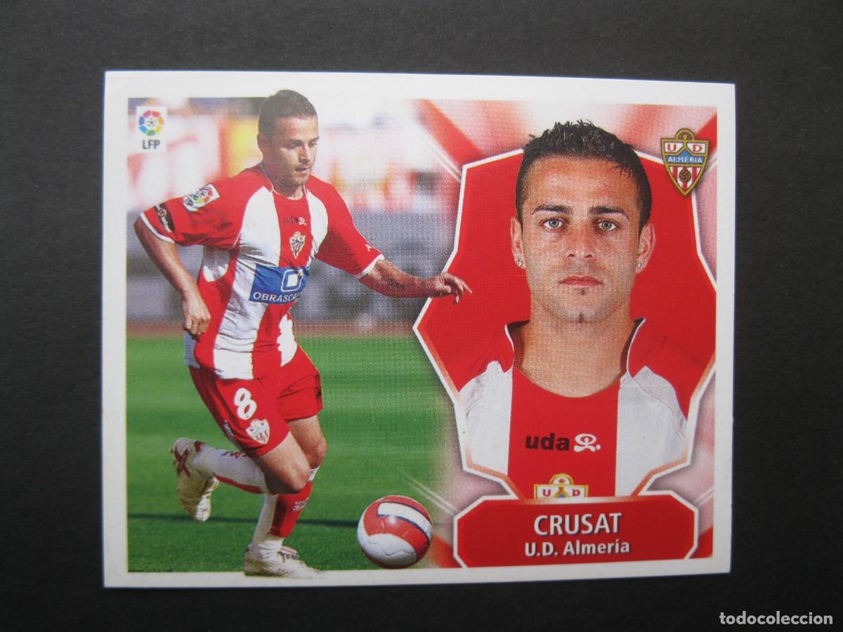 Cromos de f&uacute;tbol: CRUSAT (U.D. ALMERIA) - CAMPEONATO DE LIGA 08/09 - EDICIONES ESTE - NUNCA PEGADO.