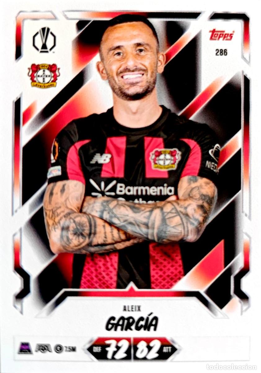 Cromos de f&uacute;tbol: 286 Aleix Garcia - Bayer 04 Leverkusen - TOPPS Match Attax 2026 2027 26 27