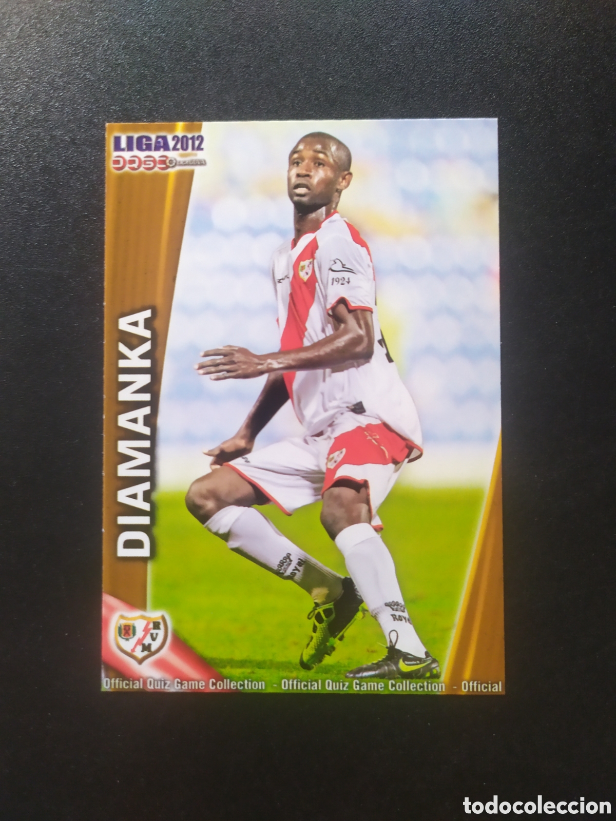 Cromos de Futebol: Mundicromo fichas Liga 2011 2012 11 12 Diamanka n&deg; 506 Rayo Vallecano