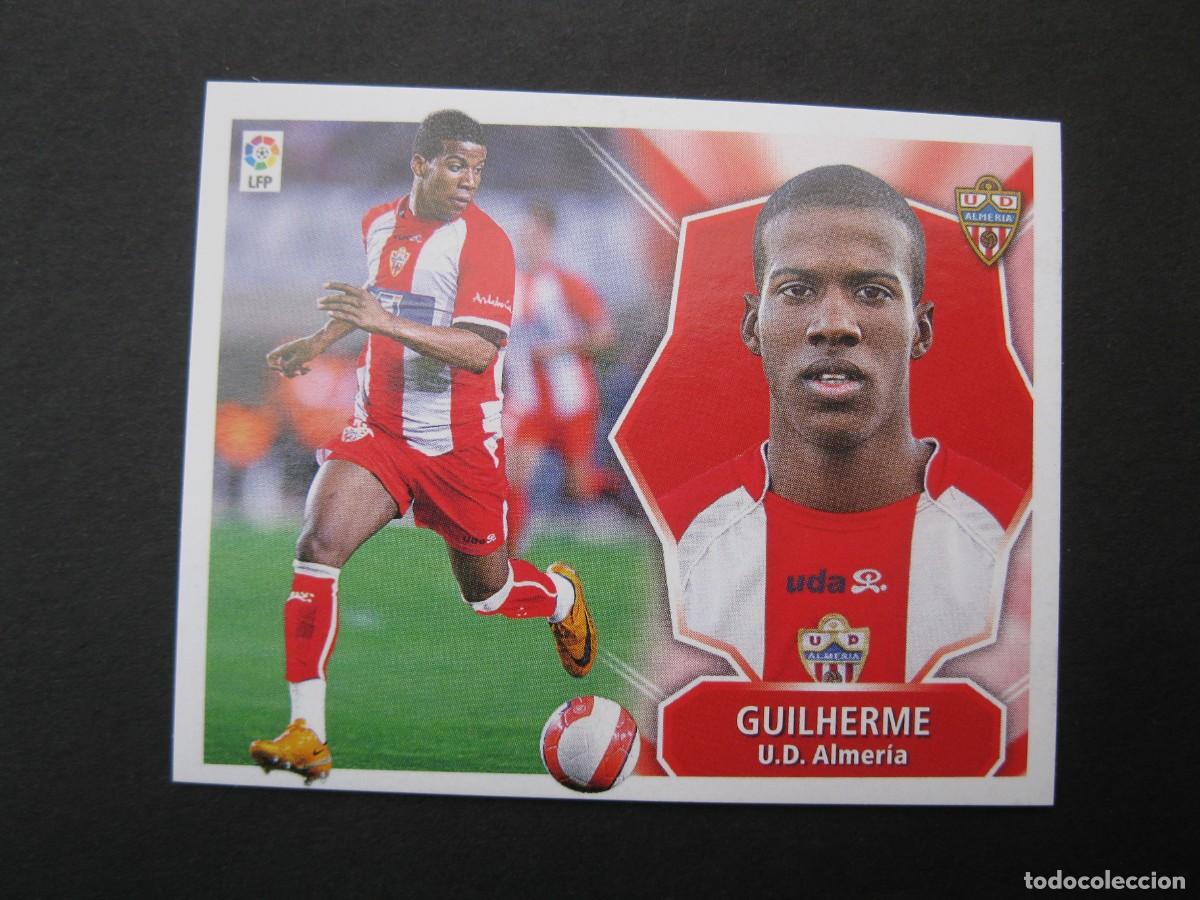 Football Stickers: GUILHERME (U.D. ALMERIA) - CAMPEONATO DE LIGA 08/09 - EDICIONES ESTE - NUNCA PEGADO.