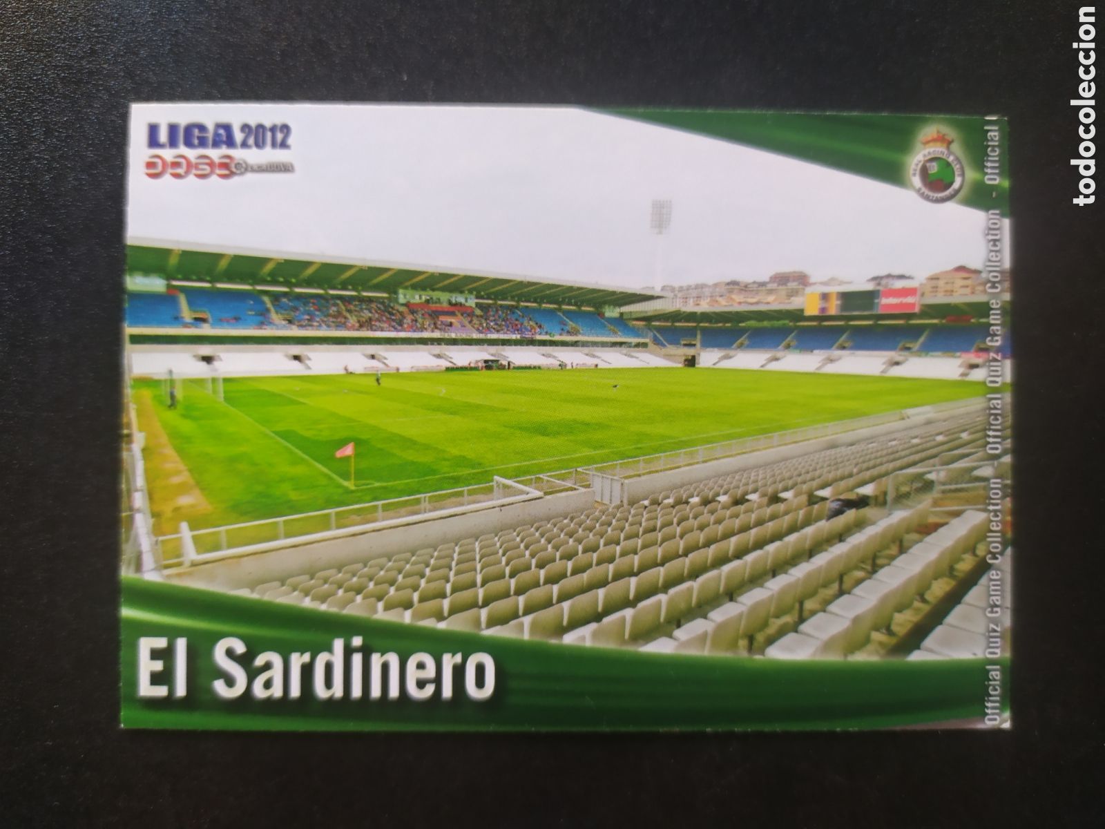 Cartes &agrave; collectionner de Football: Mundicromo fichas Liga 2011 2012 11 12 El Sardinero mate n&deg; 299 Racing Santander