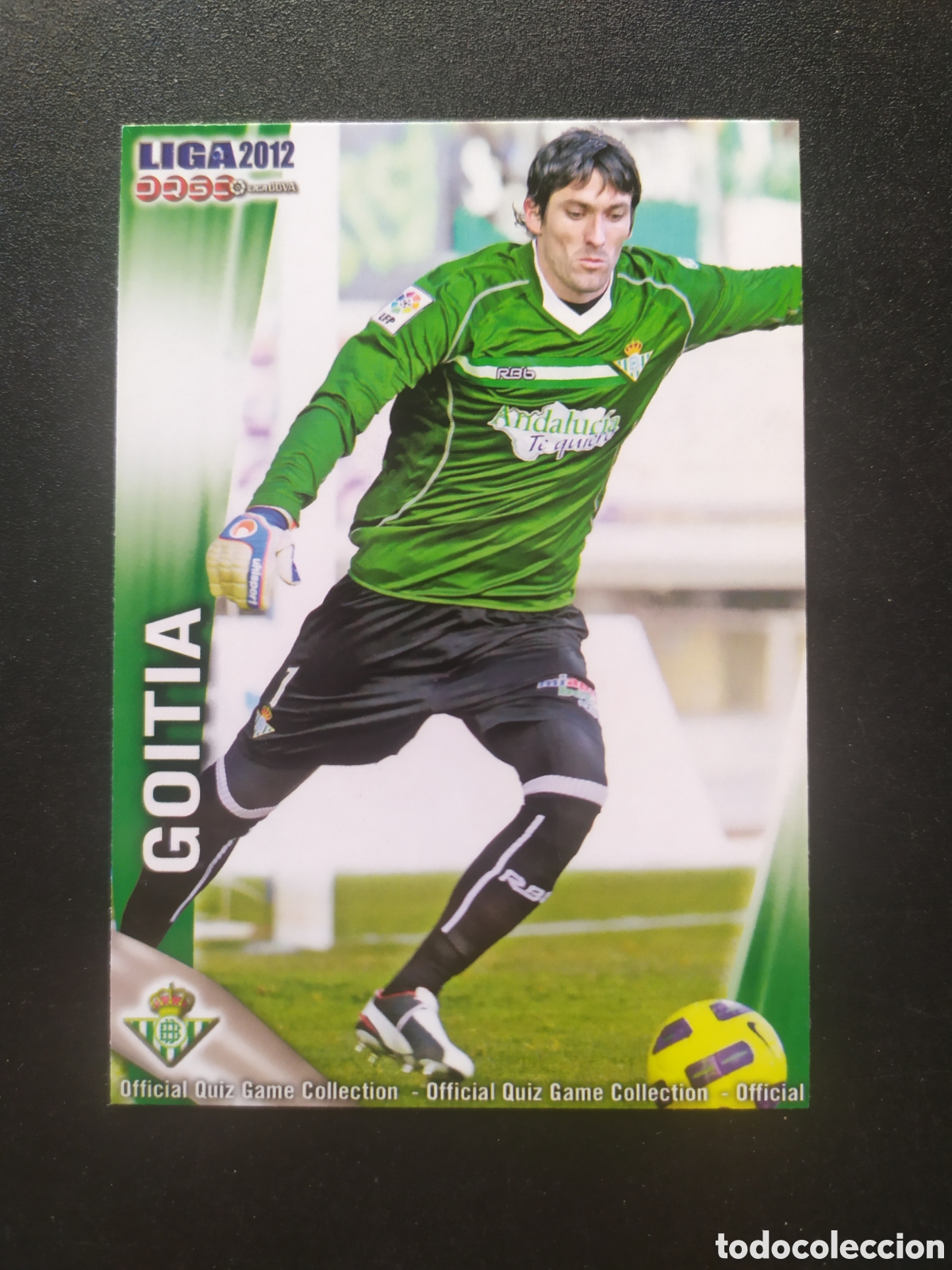 Cromos de Futebol: Mundicromo fichas Liga 2011 2012 11 12 Goitia n&deg; 464 Real Betis