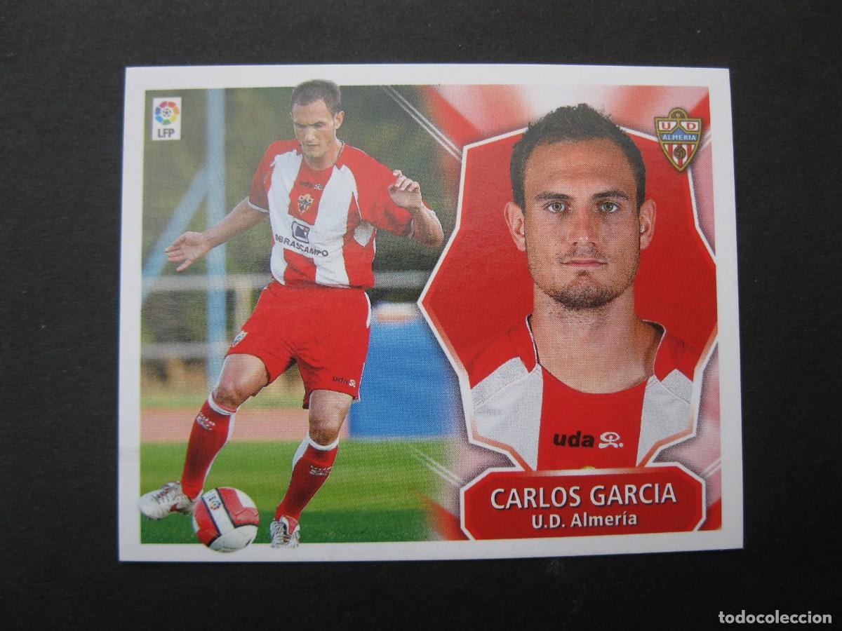 Football Stickers: CARLOS GARCIA (U.D. ALMERIA) - CAMPEONATO DE LIGA 08/09 - EDICIONES ESTE - NUNCA PEGADO.