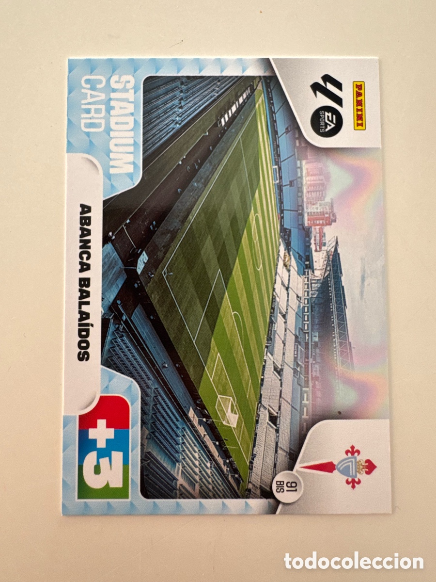 Cromos de Futebol: PANINI ADRENALYN XL LIGA 2025-2026 25-26 &ndash; ESTADIO &ndash; Abanca Bala&iacute;dos N&ordm; 91 BIS