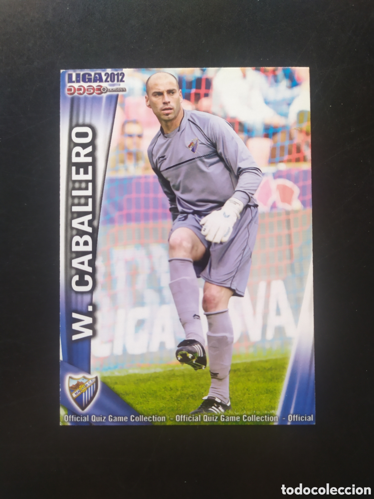Cromos de Futebol: Mundicromo fichas Liga 2011 2012 11 12 Caballero n&deg; 274 Malaga