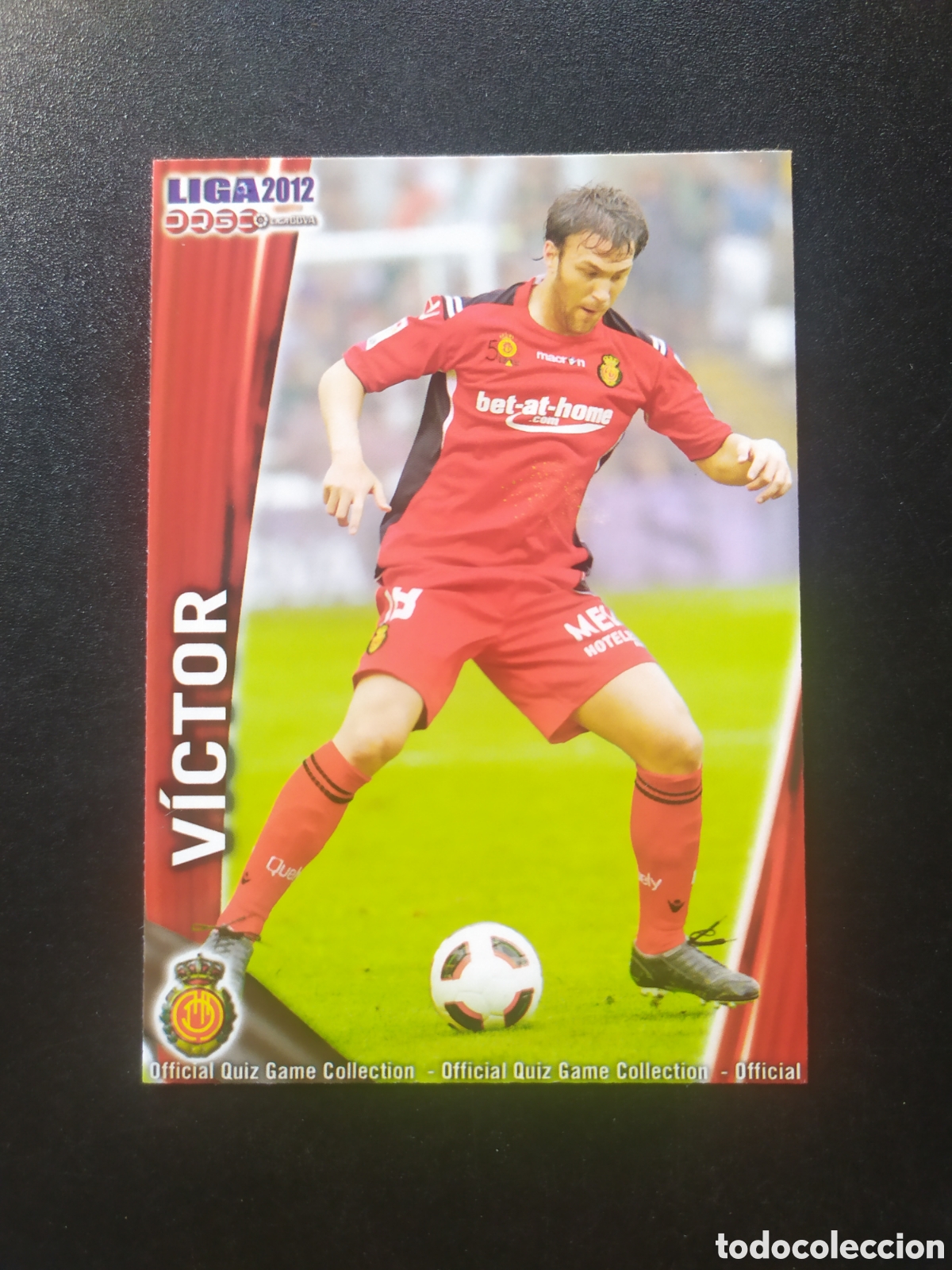 Cartes &agrave; collectionner de Football: Mundicromo fichas Liga 2011 2012 11 12 Victor n&deg; 453 Mallorca