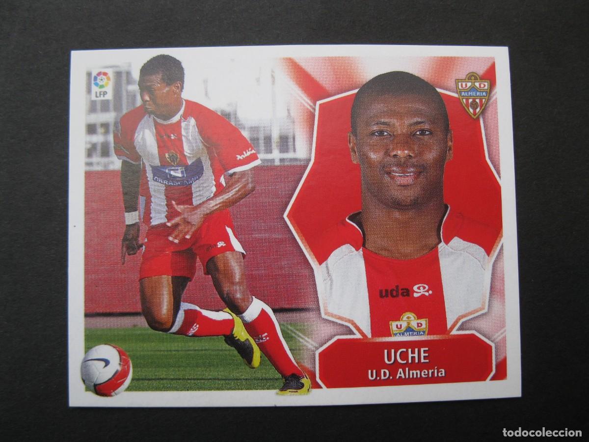 Football Stickers: UCHE (U.D. ALMERIA) - CAMPEONATO DE LIGA 08/09 - EDICIONES ESTE - NUNCA PEGADO.