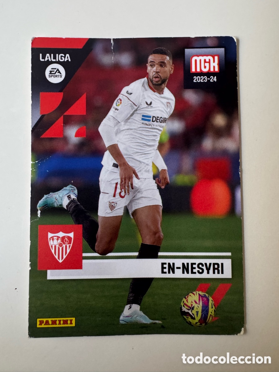 Cartes &agrave; collectionner de Football: PANINI MEGACRACKS MGK LA LIGA 2023-2024 23 24 &ndash; EN NESYRI &ndash; Sevilla FC N&ordm; 341
