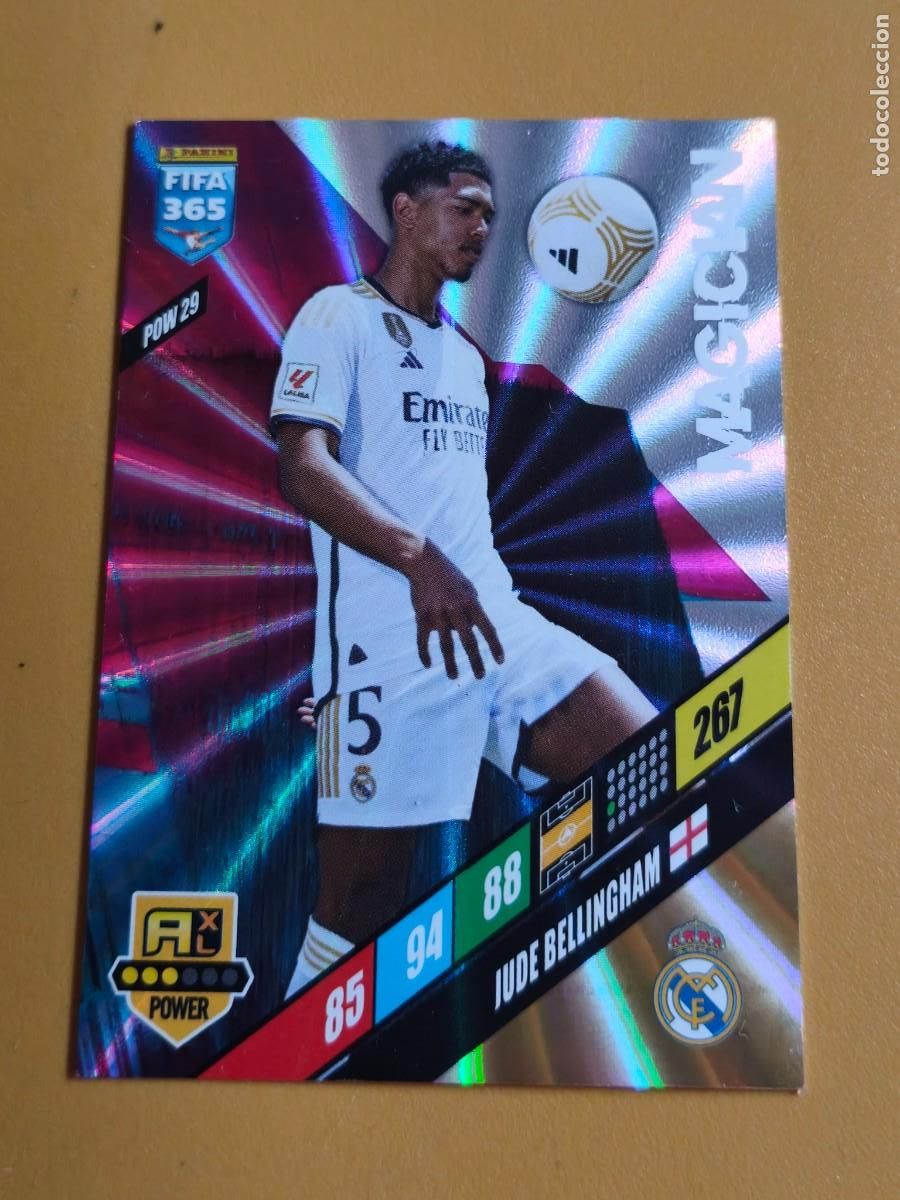 Cartes &agrave; collectionner de Football: bellingham, fifa 365 adrenalyn 2024