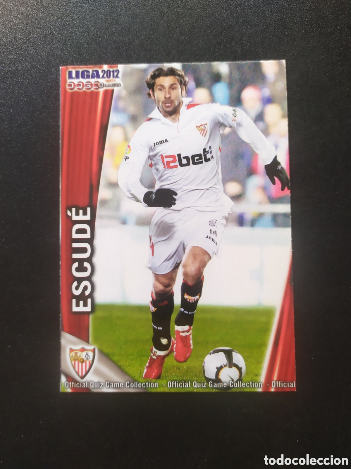 Figurine di Calcio: Mundicromo fichas Liga 2011 2012 11 12 Escud&eacute; n&deg; 116 Sevilla