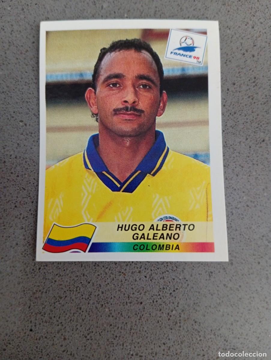 Figurine di Calcio: HUGO ALBERTO GALEANO 452 COLOMBIA PANINI FRANCIA 1998 98 SIN PEGAR NUNCA PEGADO