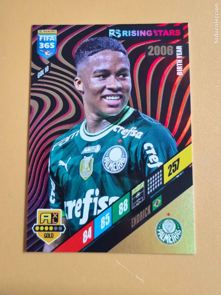 Cromos de f&uacute;tbol: endrick, fifa 365 adrenalyn 2024