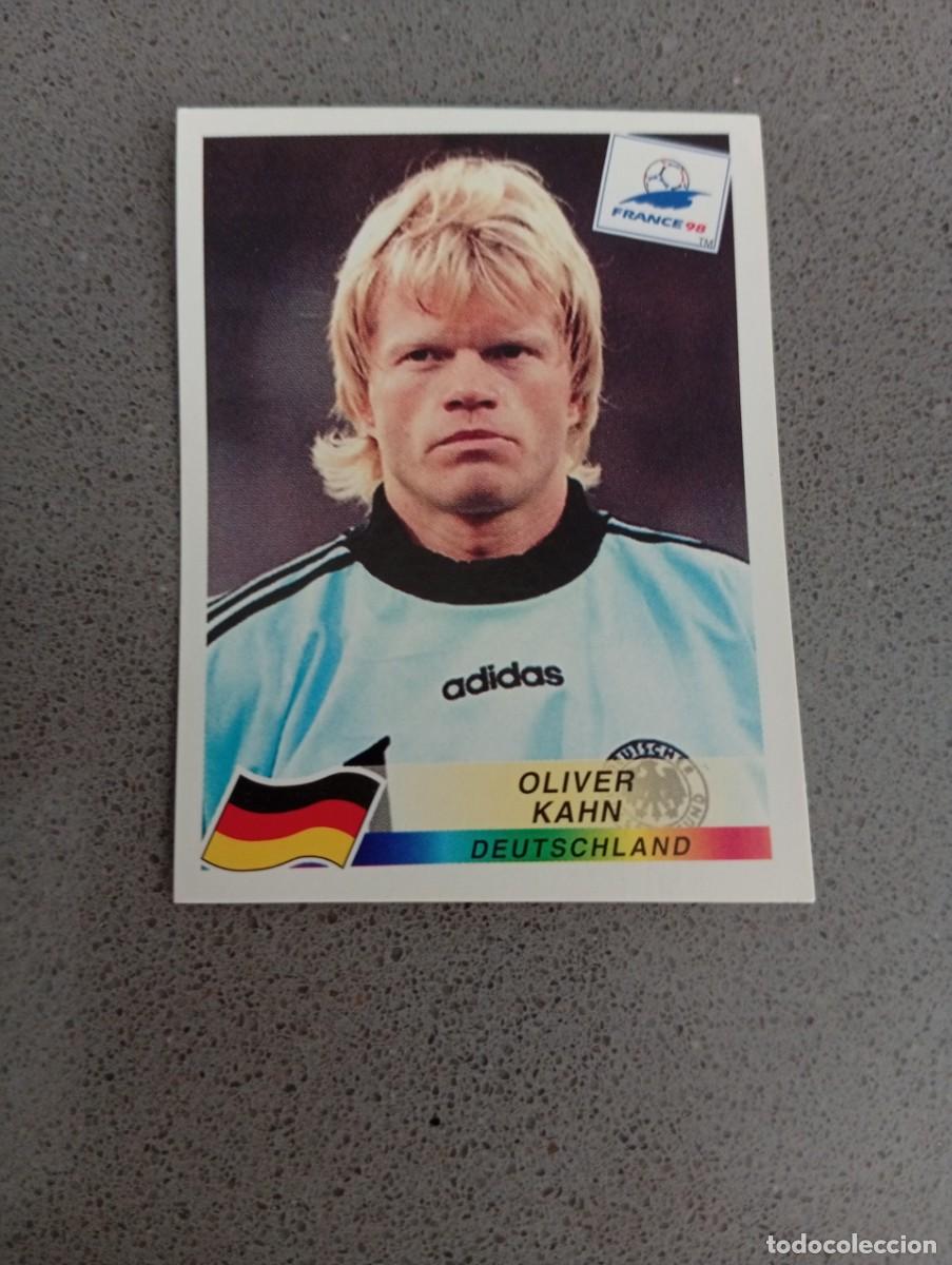 Cromos de f&uacute;tbol: OLIVER KAHN 388 ALEMANIA PANINI FRANCIA 1998 98 SIN PEGAR NUNCA PEGADO