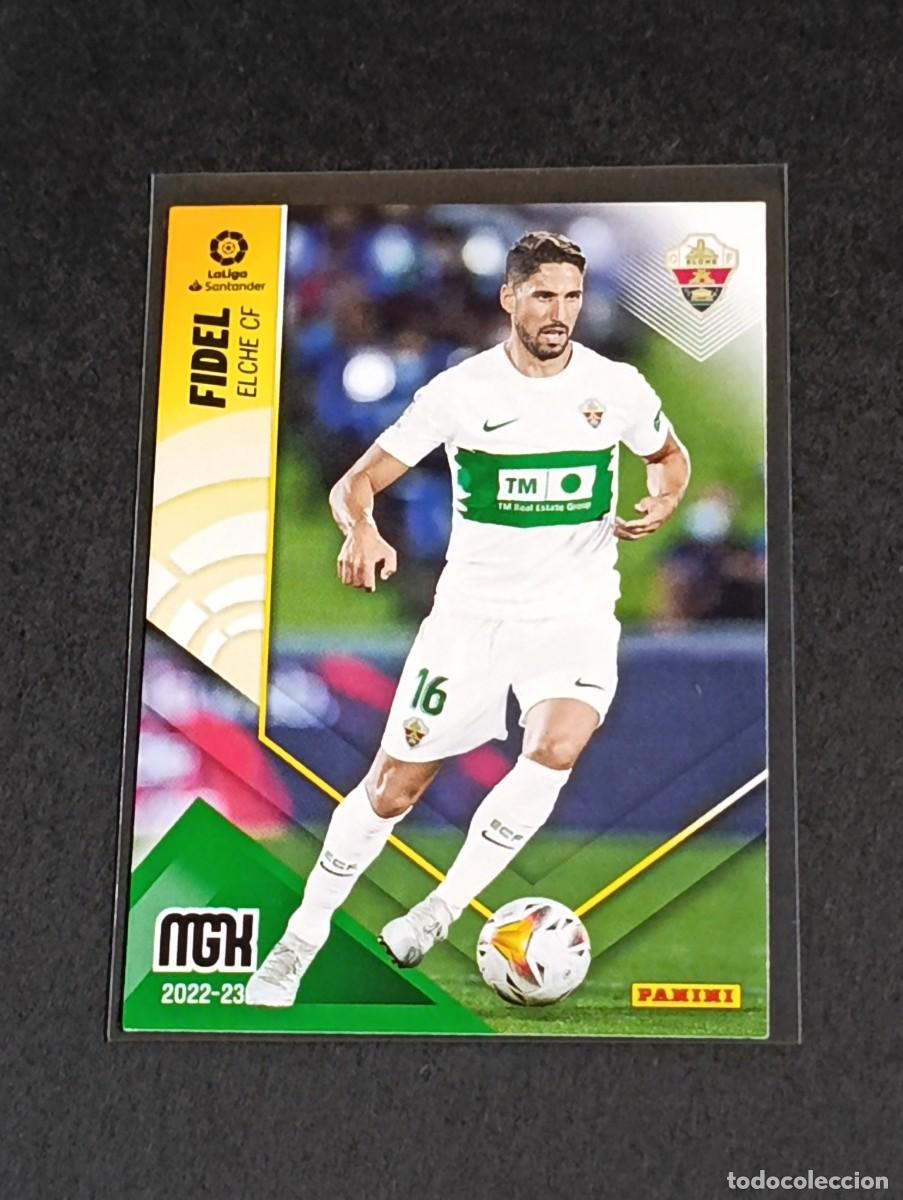 Cromos de f&uacute;tbol: FIDEL #148 ELCHE CF - MEGACRACKS LA LIGA SANTANDER 2022 2023 PANINI MGK 22 23 CROMO FUTBOL
