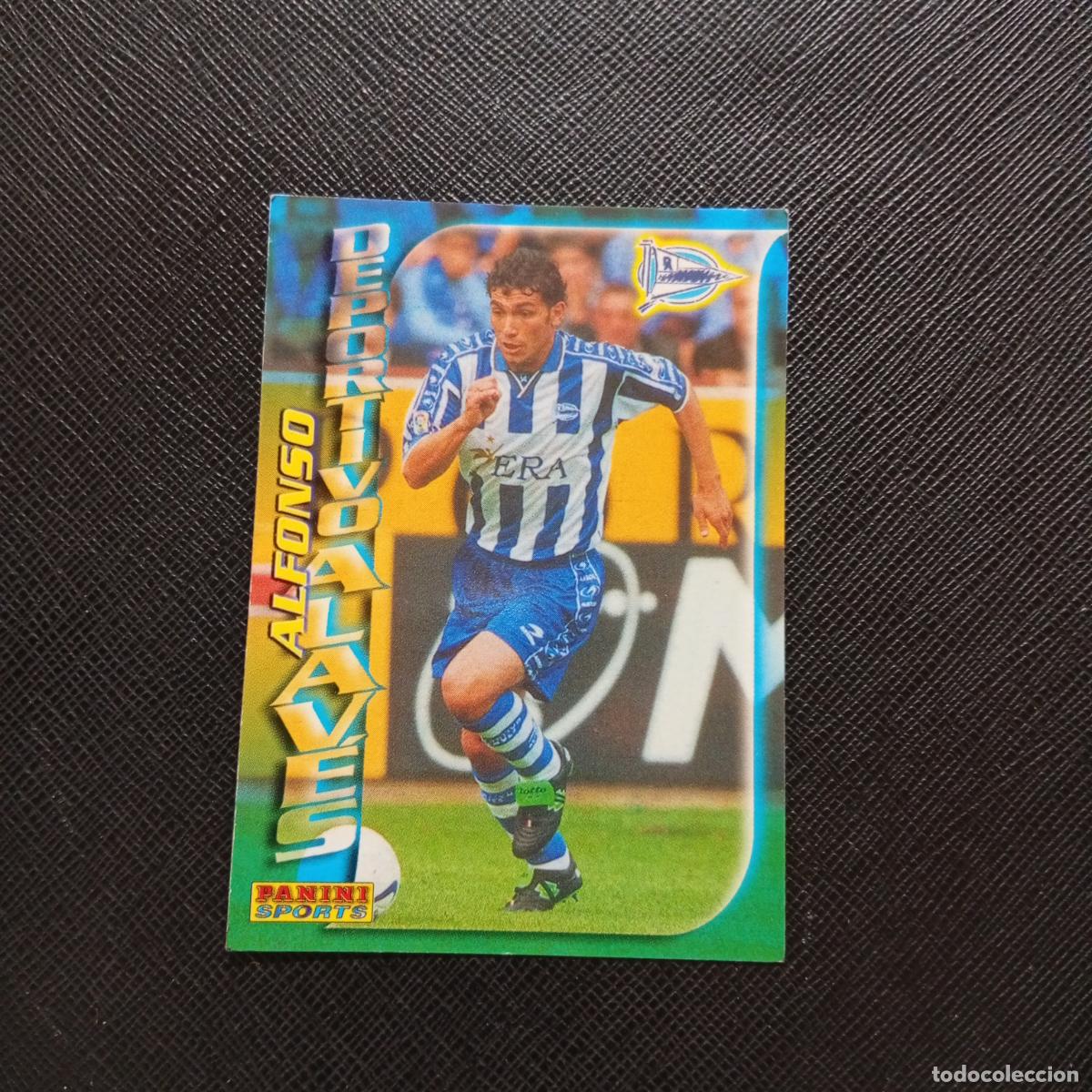 Cartes &agrave; collectionner de Football: 3 ALFONSO ALAVES PANINI TRADING CARD 1998 1999 CROMO FUTBOL 98 99 LIGA - A23 PG226