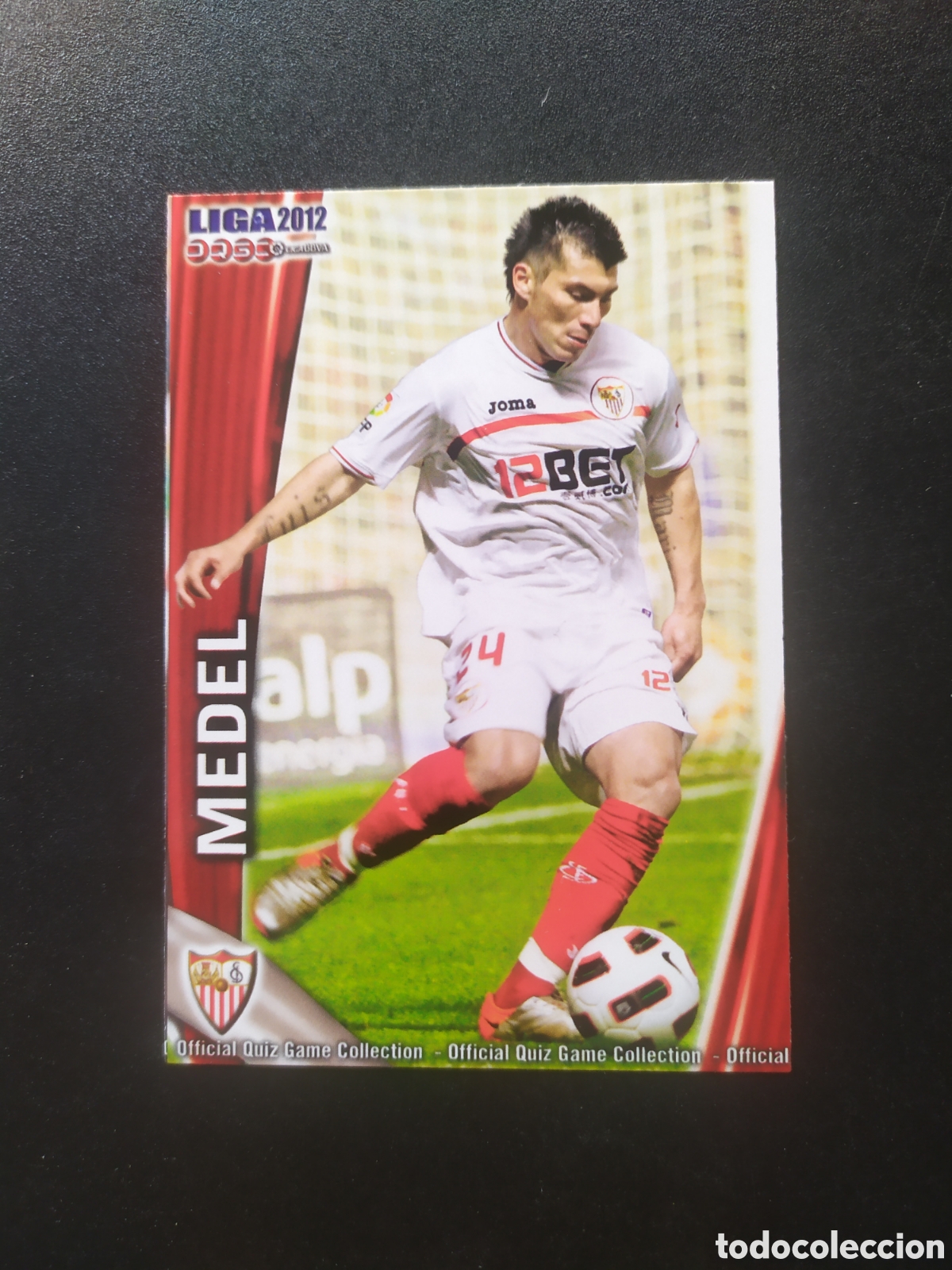 Fu&szlig;ball-Sticker: Mundicromo fichas Liga 2011 2012 11 12 Medel n&deg; 123 Sevilla