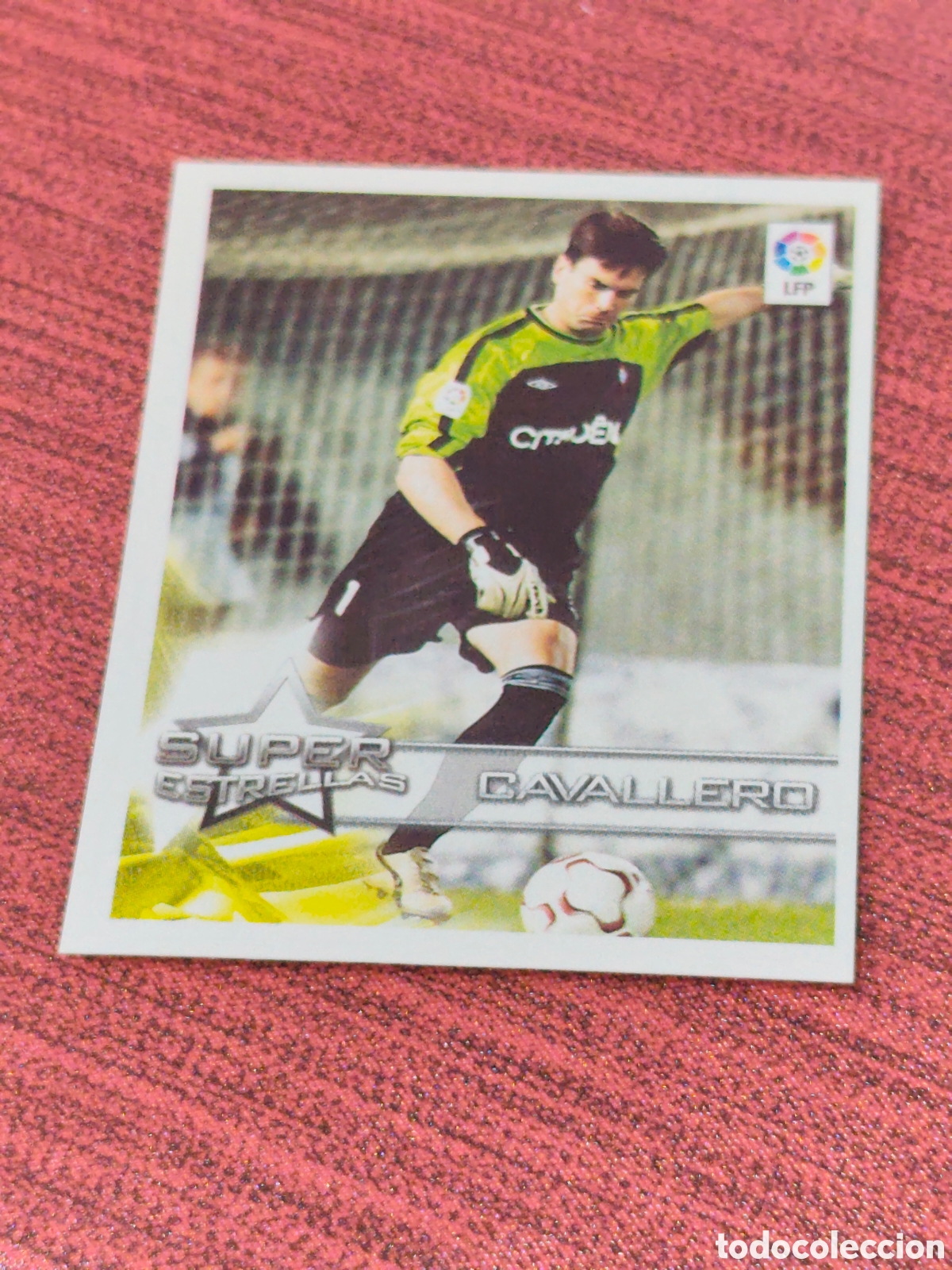 Cromos de Futebol: 11 CAVALLERO CELTA VIGO SUPERLIGA 2002 2003