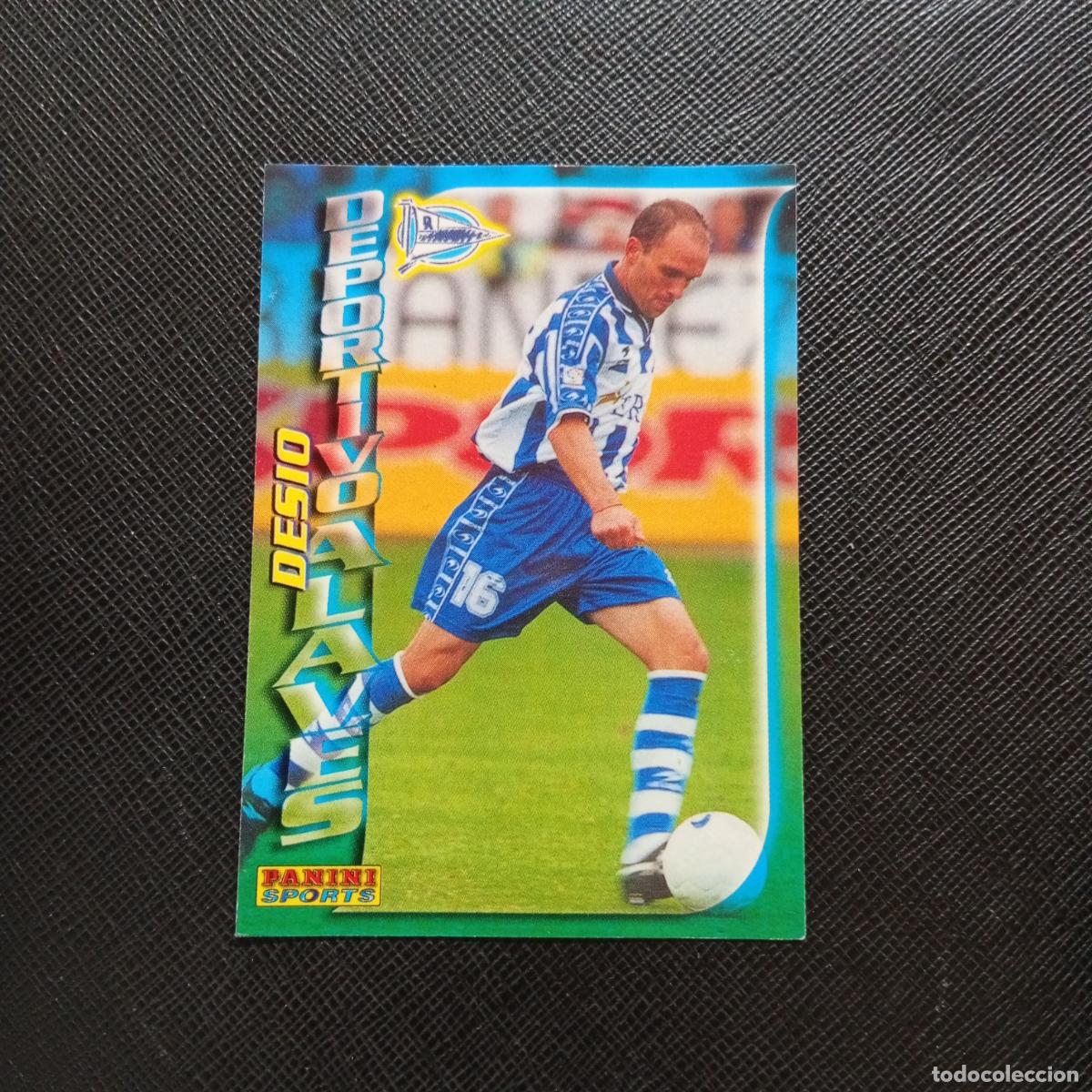 Cromos de Futebol: 10 DESIO ALAVES PANINI TRADING CARD 1998 1999 CROMO FUTBOL 98 99 LIGA - A23 PG253