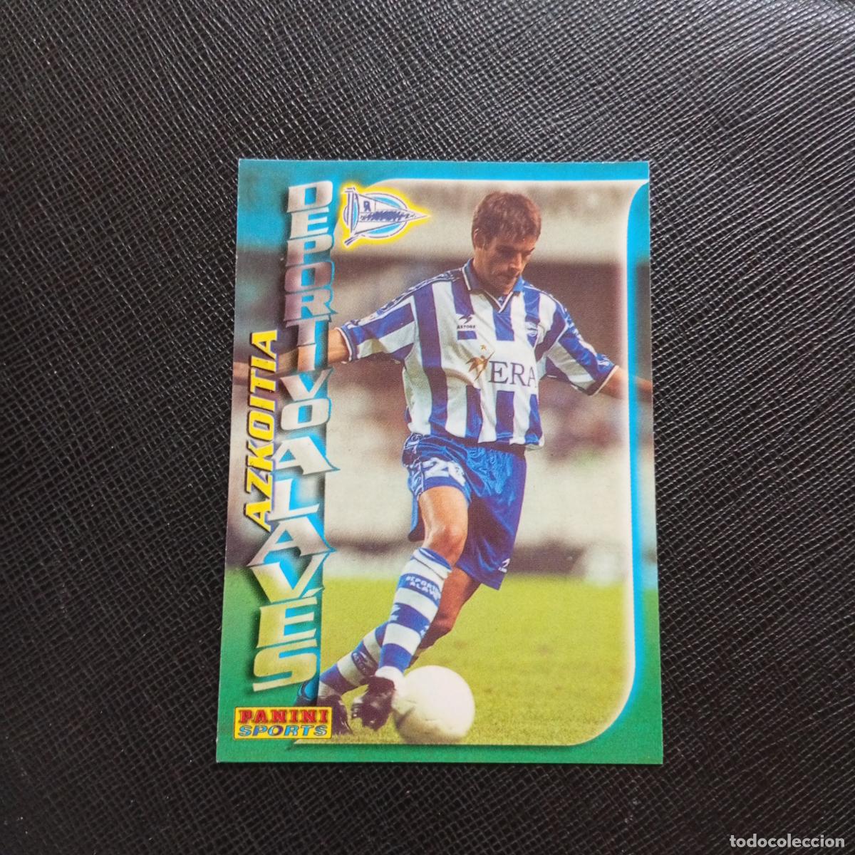 Cromos de f&uacute;tbol: 12 AZKOITIA ALAVES PANINI TRADING CARD 1998 1999 CROMO FUTBOL 98 99 LIGA - A23 PG253