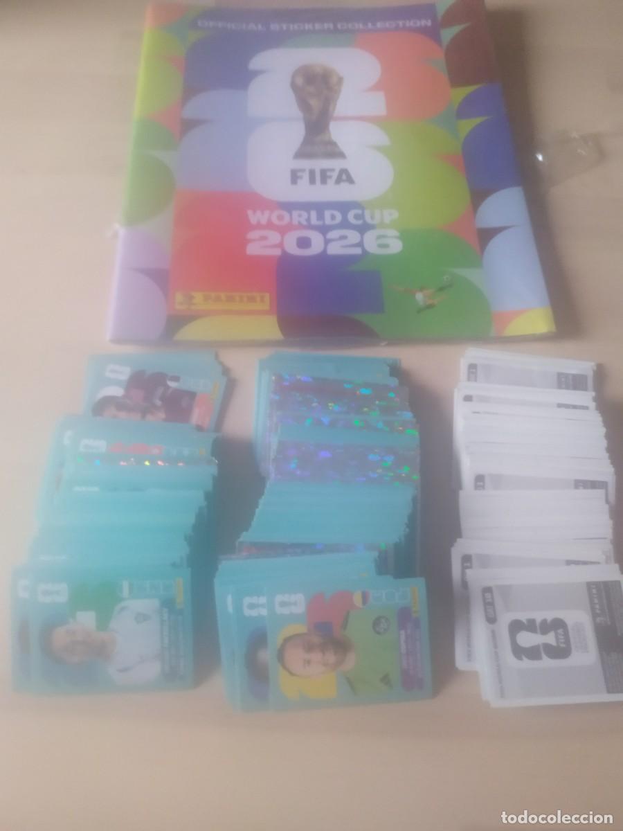 Football Stickers: ALBUM Y 505 CROMOS SIN REPETIR SIN PEGAR MUNDIAL 2026 USA CANAD&Aacute;