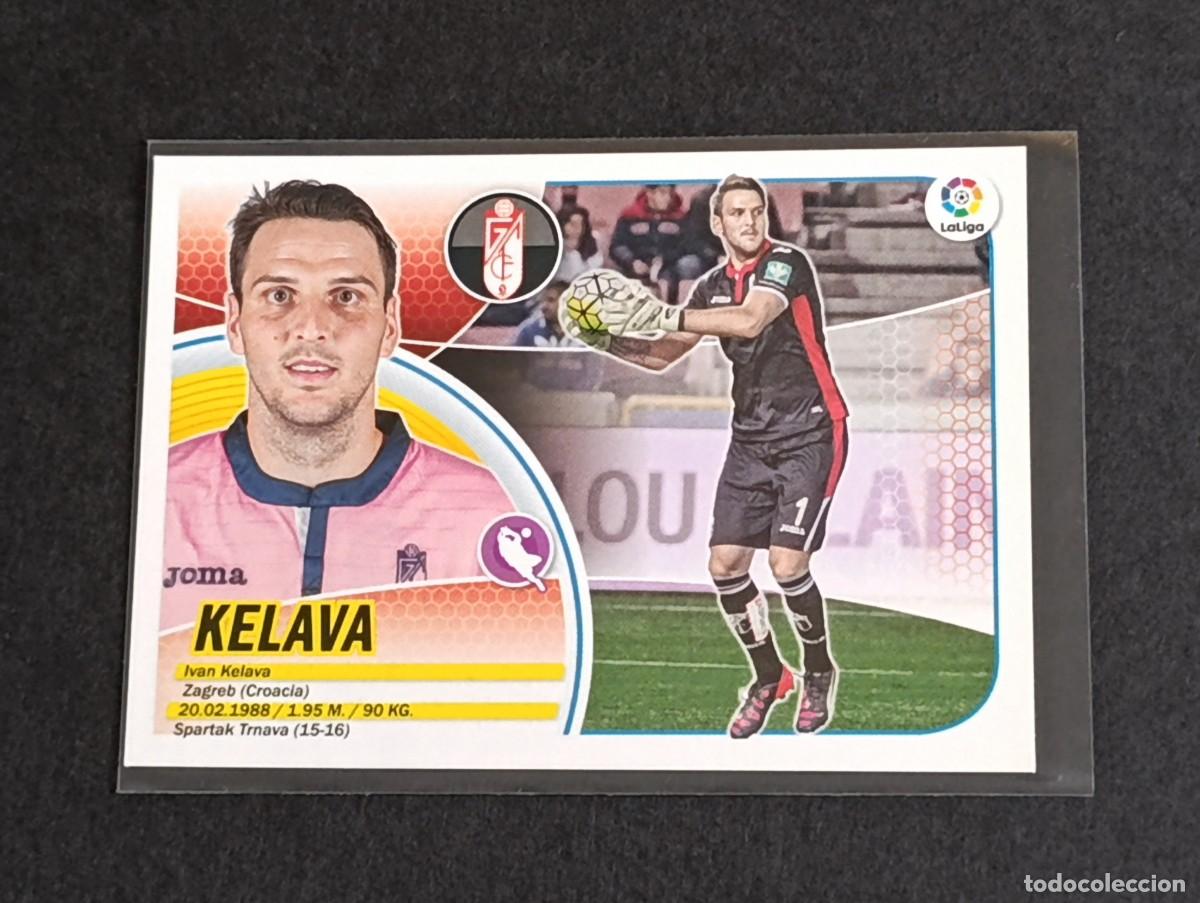 Cromos de f&uacute;tbol: KELAVA N&ordm; 2 GRANADA CF - PANINI COLECCIONES ESTE LA LIGA SANTANDER 2016 2017 - 16 17 LOGO ERROR